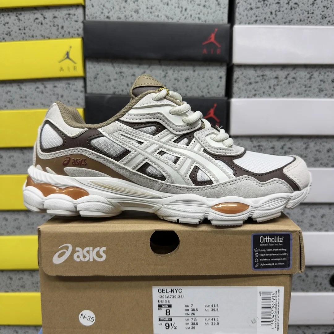 아식스 [WZ] 젤 NYC 1203A739-251 200463 Asics Gel-NYC Mineral Beige