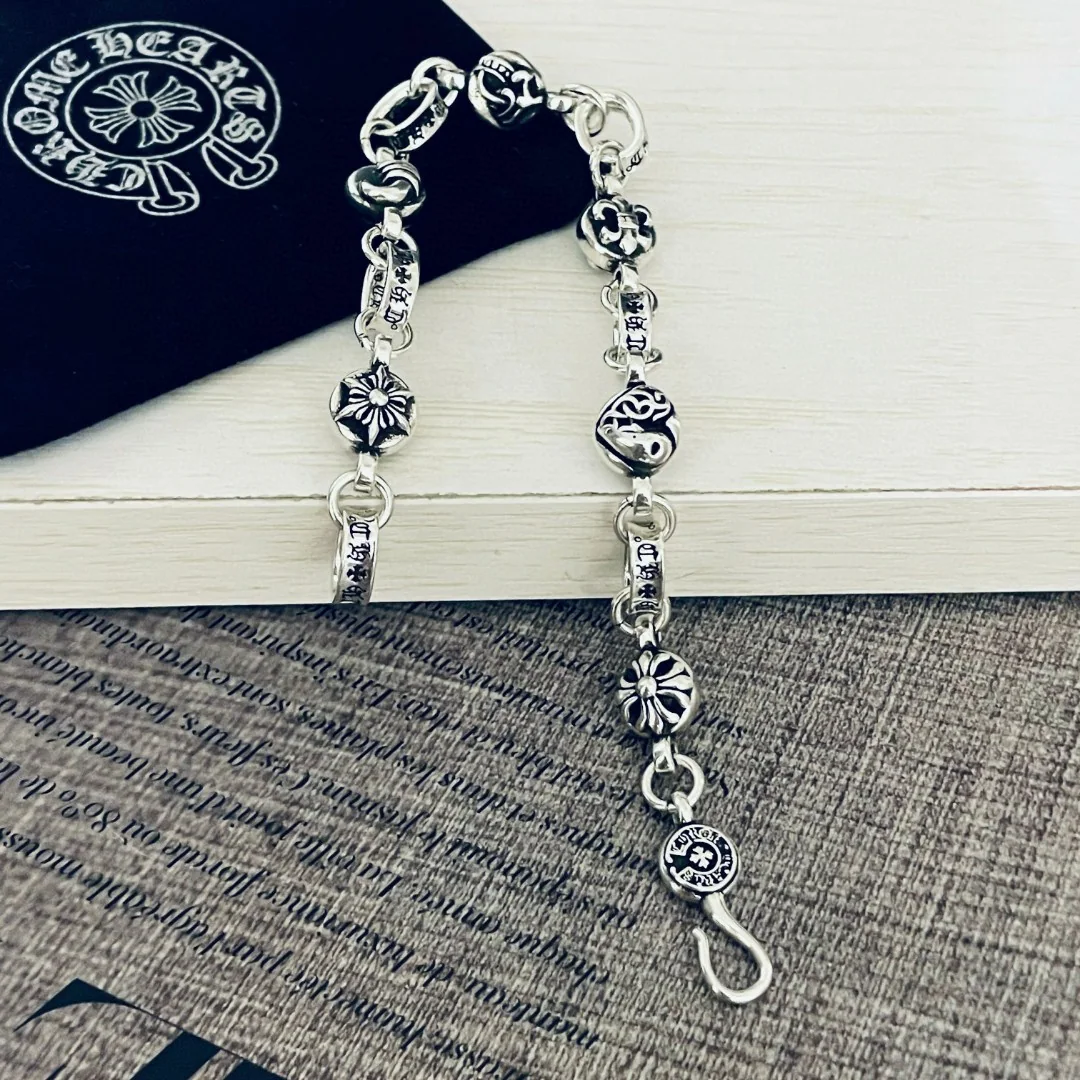 크롬하츠 멀티 엘리먼트 레터 팔찌 상세 이미지 6