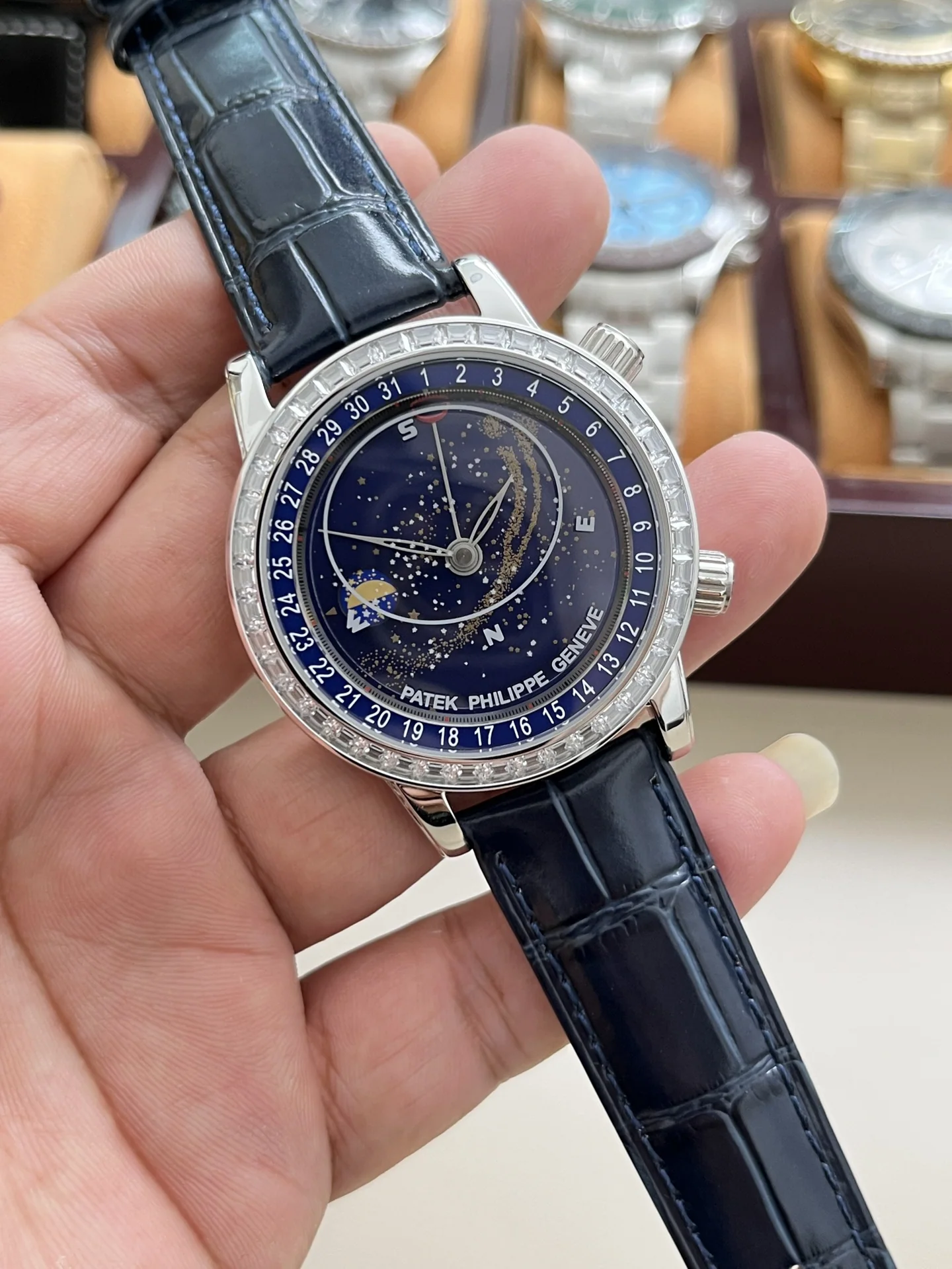 파텍필립 프리미엄 워치 다이아 자동 레플리카 44002 Patek Philippe 상세 이미지 3