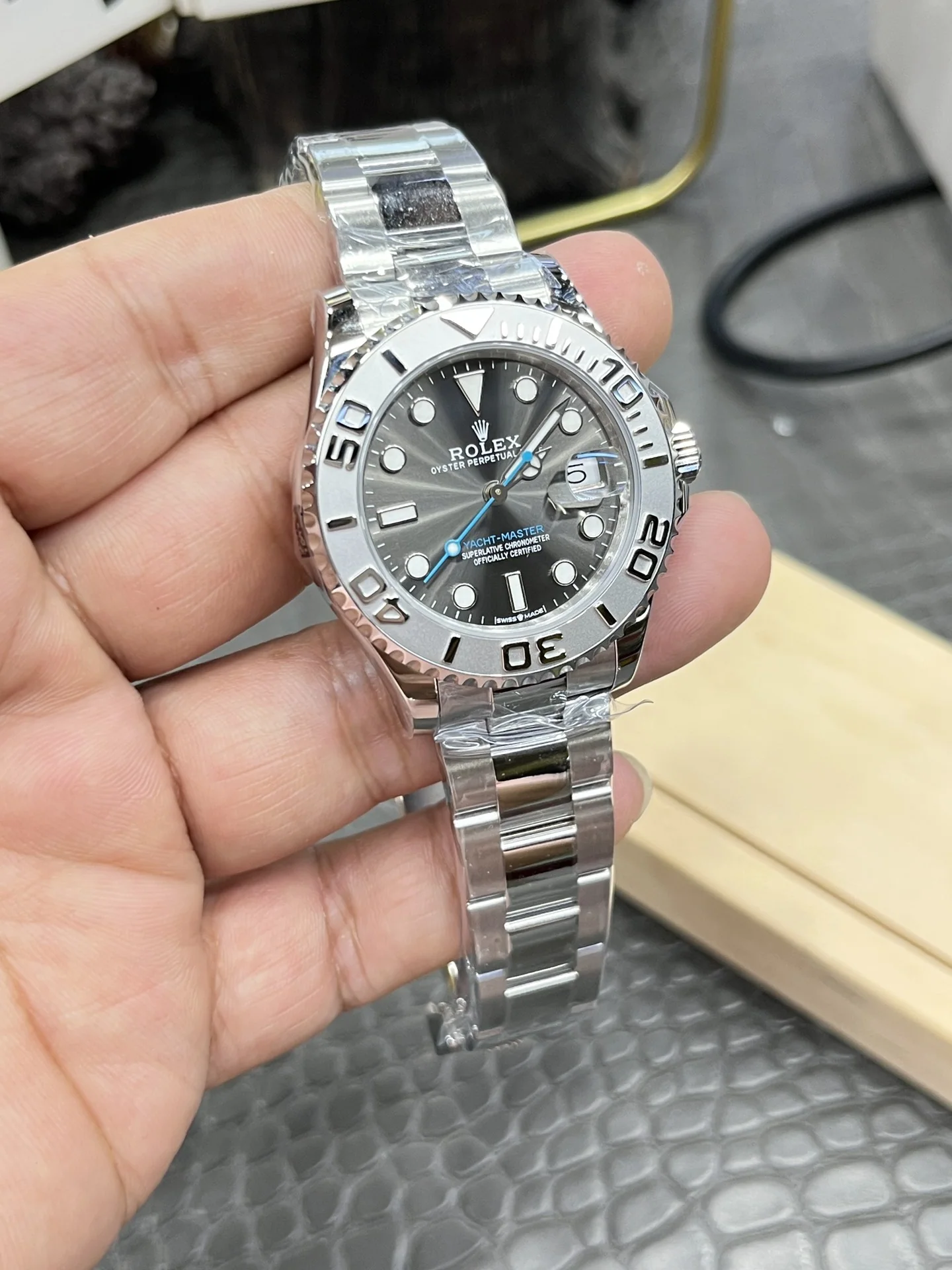 롤렉스 요트마스터 CVS공장 VS공장 2236 무브먼트 레플리카 43099 Rolex 상세 이미지 4