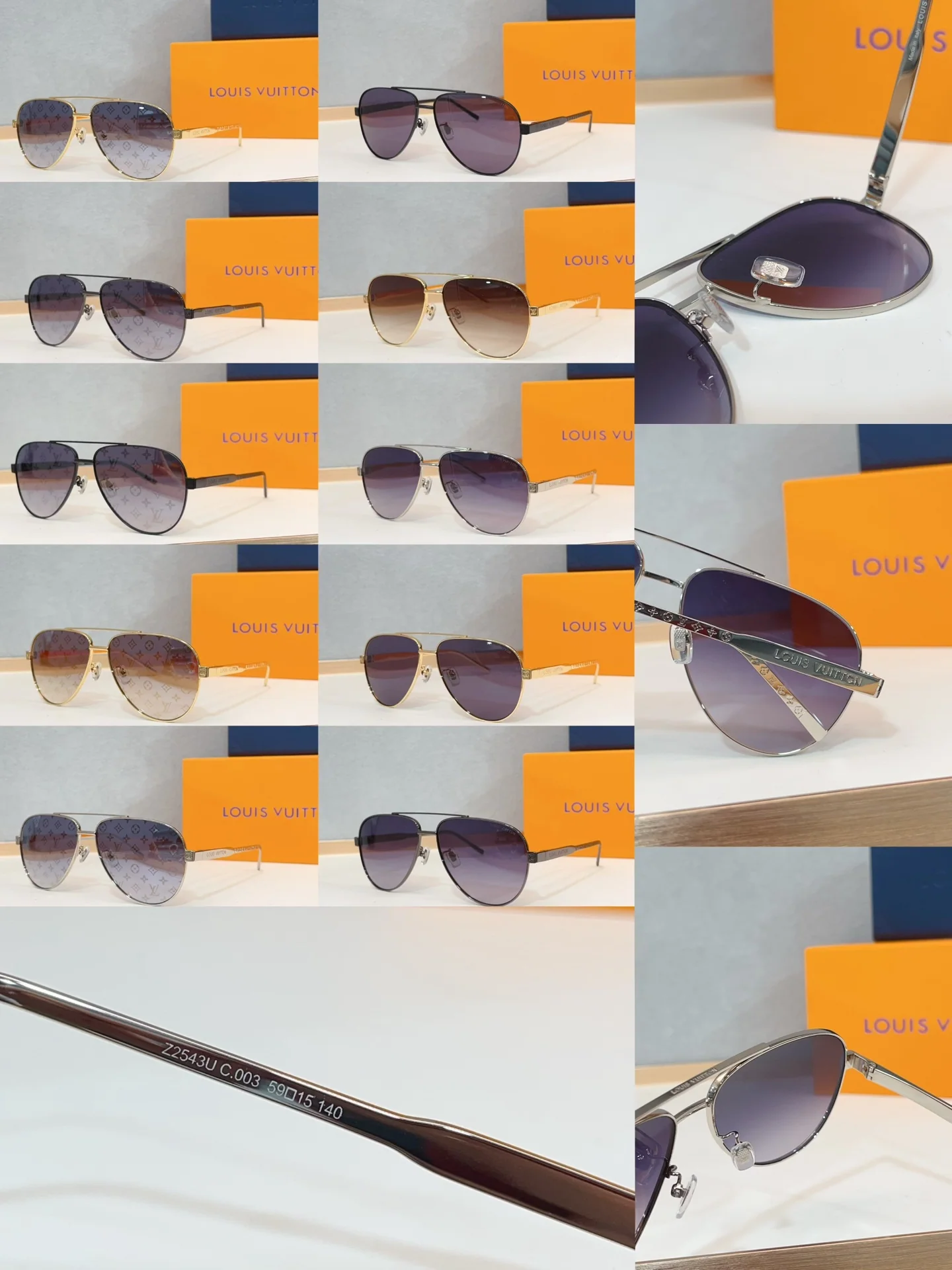 루이비통 선글라스 54866 Louis Vuitton Sunglasses 상세 이미지 1