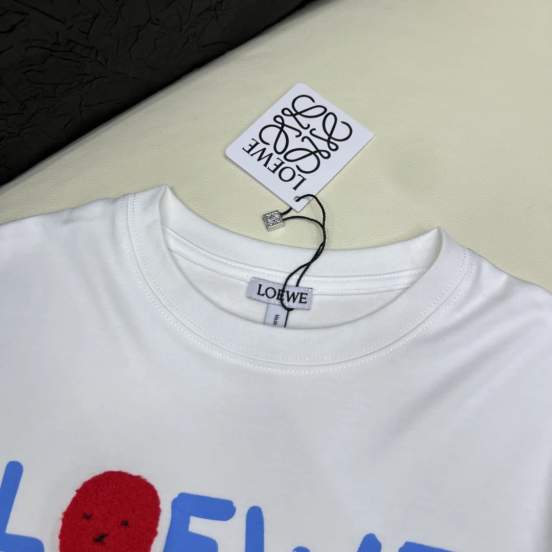 로에베 여성 크루넥 반팔 티셔츠 상세 이미지 6