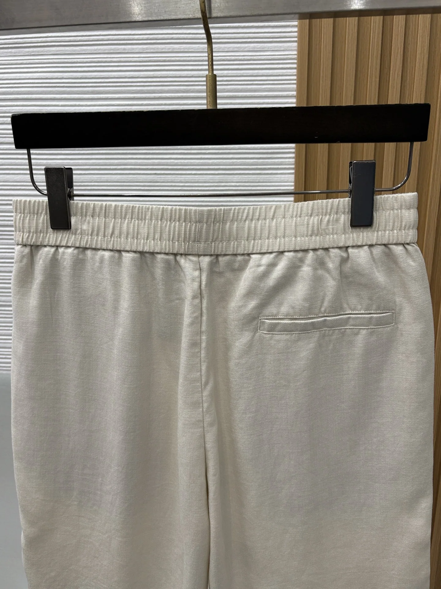로로피아나 린넨 코튼 맞춤 남성 반바지 상세 이미지 9