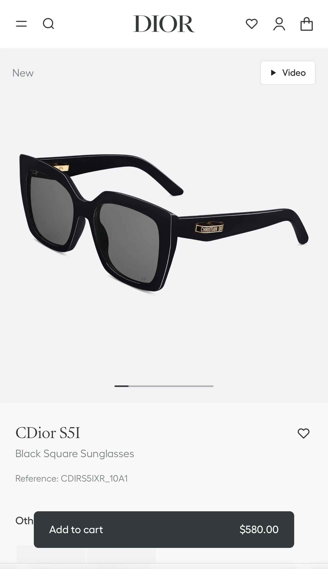 디올 선글라스 72698 Dior Sunglasses 상세 이미지 7