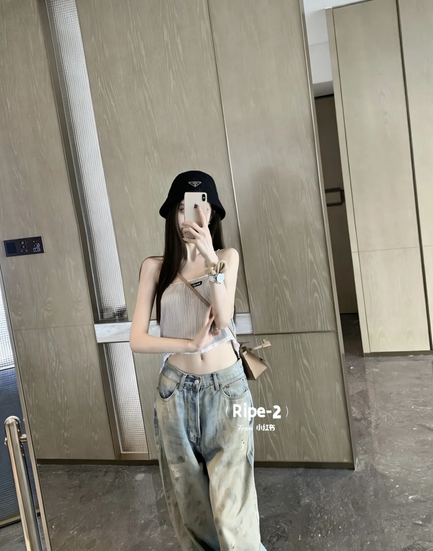 프라다 버킷햇 모자 상세 이미지 11
