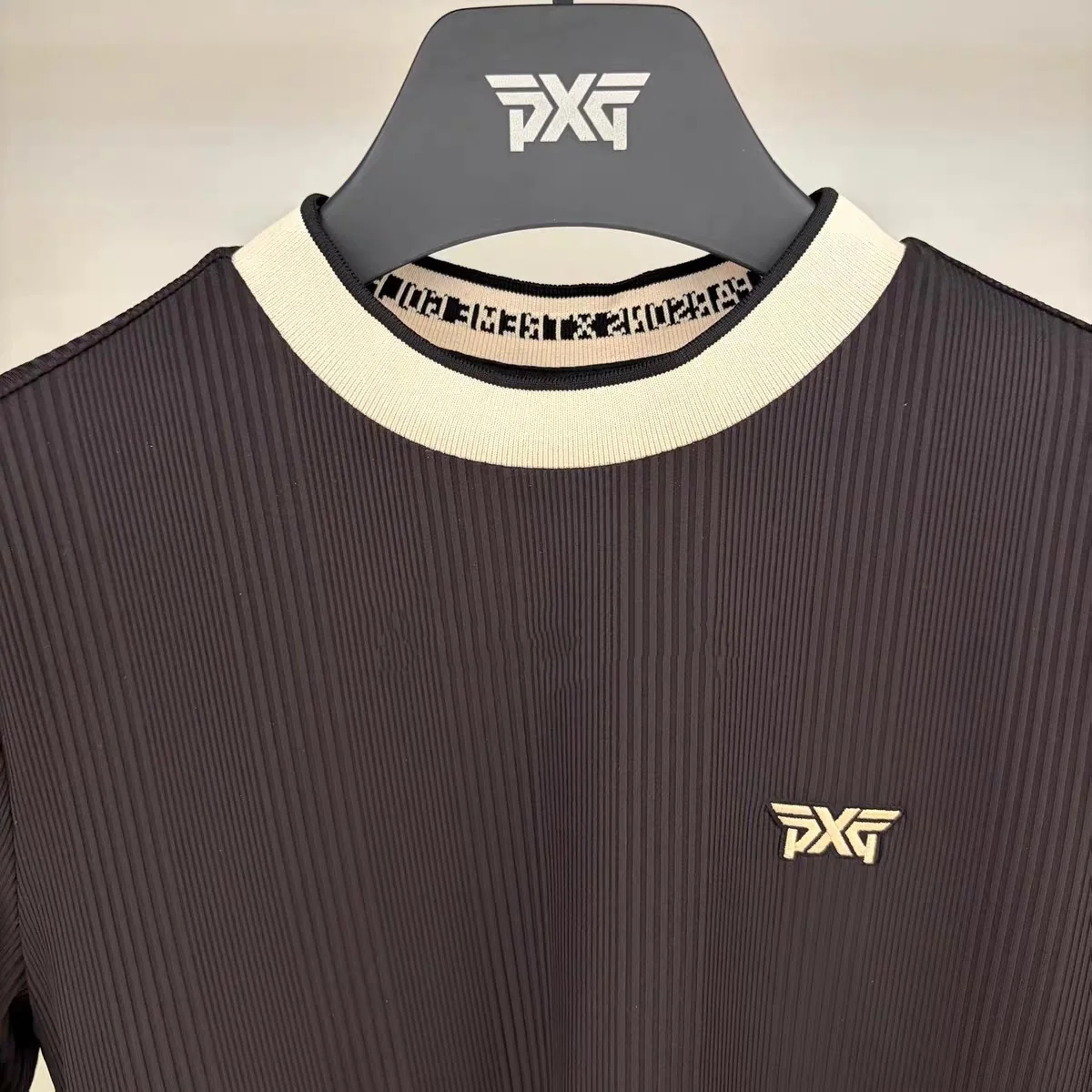 PXG 여성 라운드넥 긴소매 니트 골프웨어 상세 이미지 6
