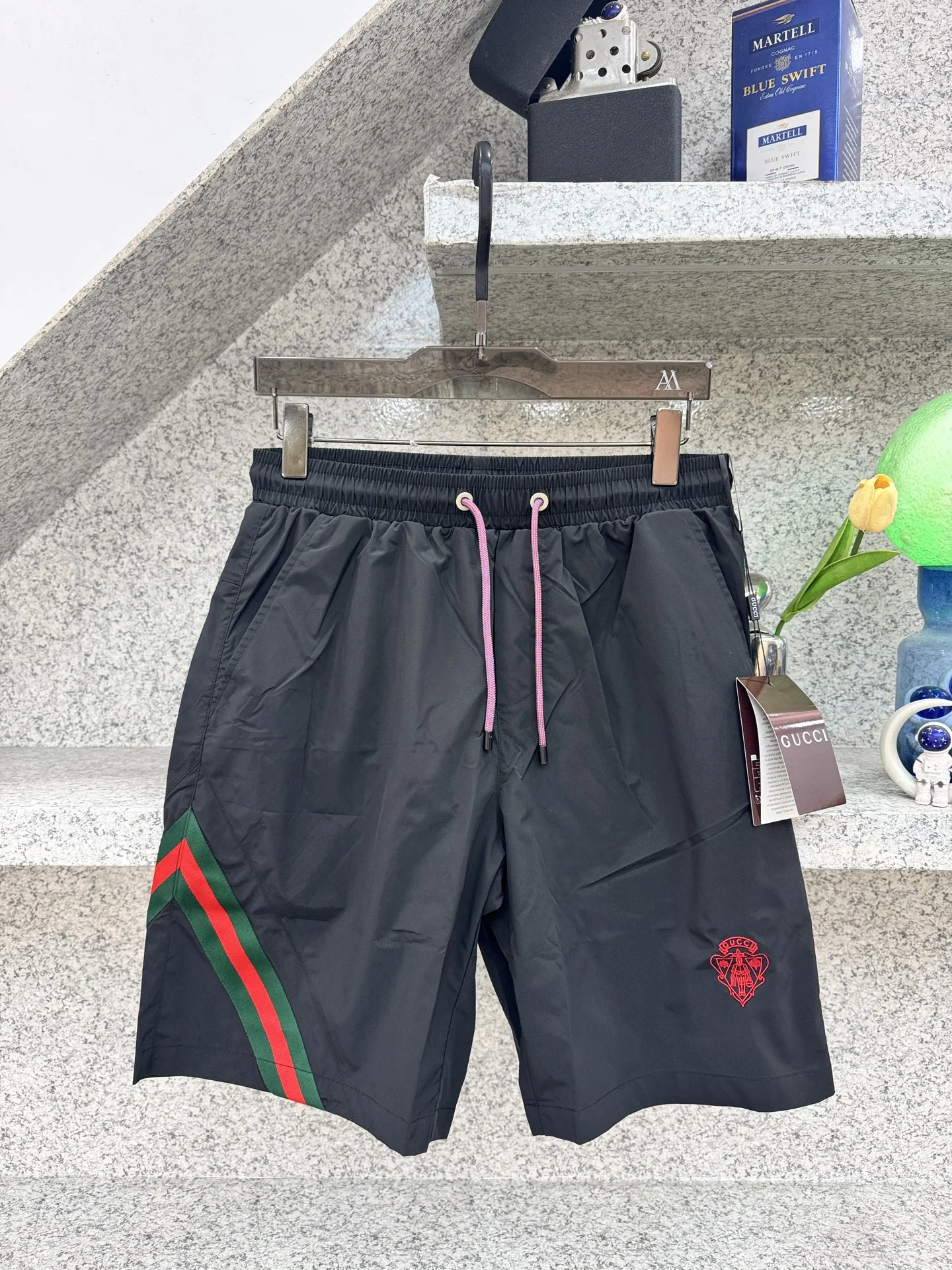 구찌 남성 린넨 반바지 2026 SS 2026SS 상세 이미지 2