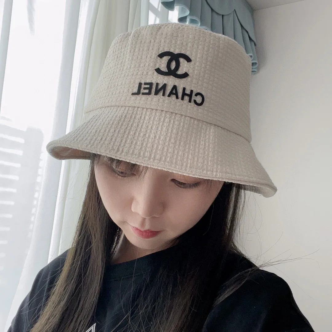 샤넬 와플 버킷햇 모자 상세 이미지 1