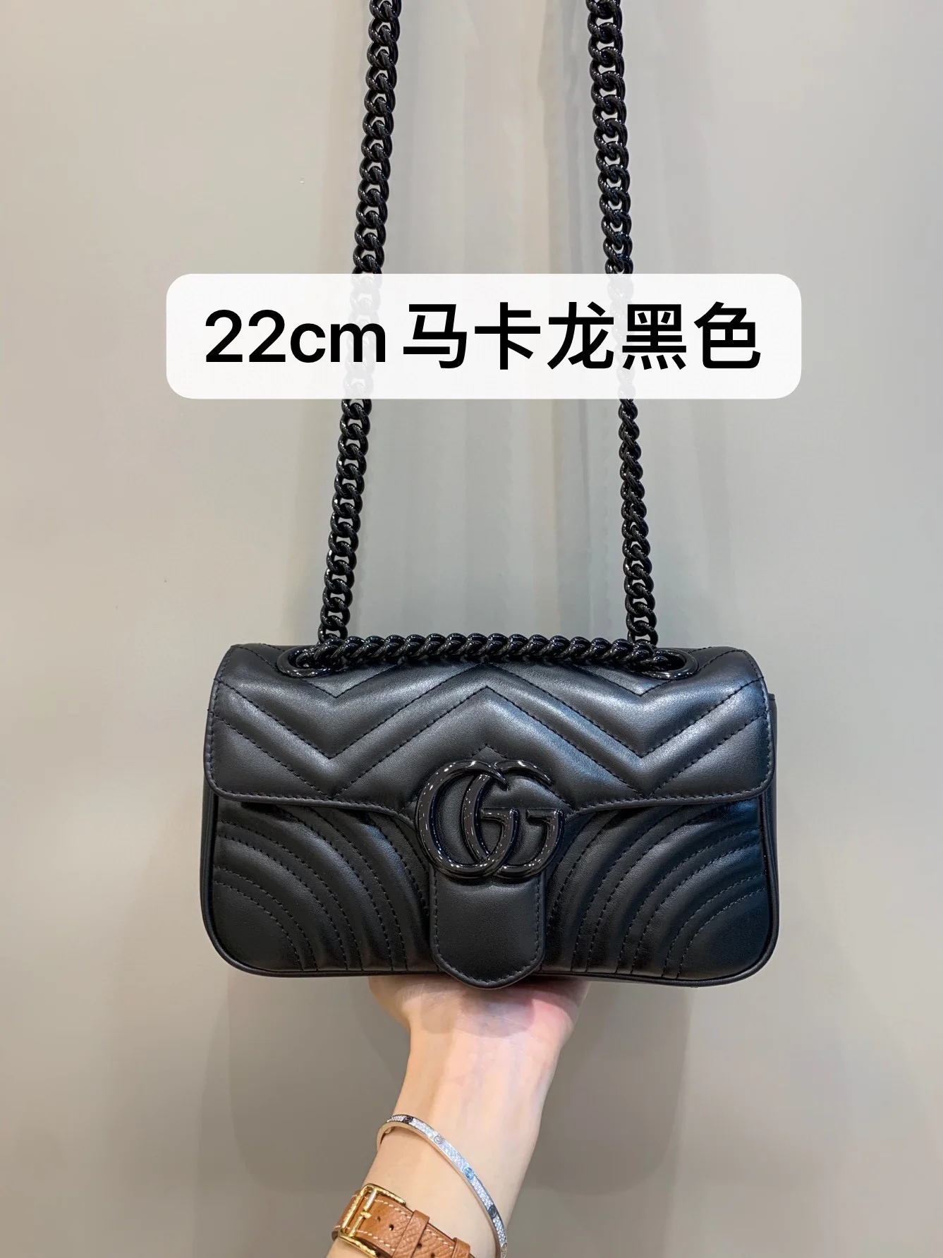 구찌 마카롱 블랙 가방 상세 이미지 1