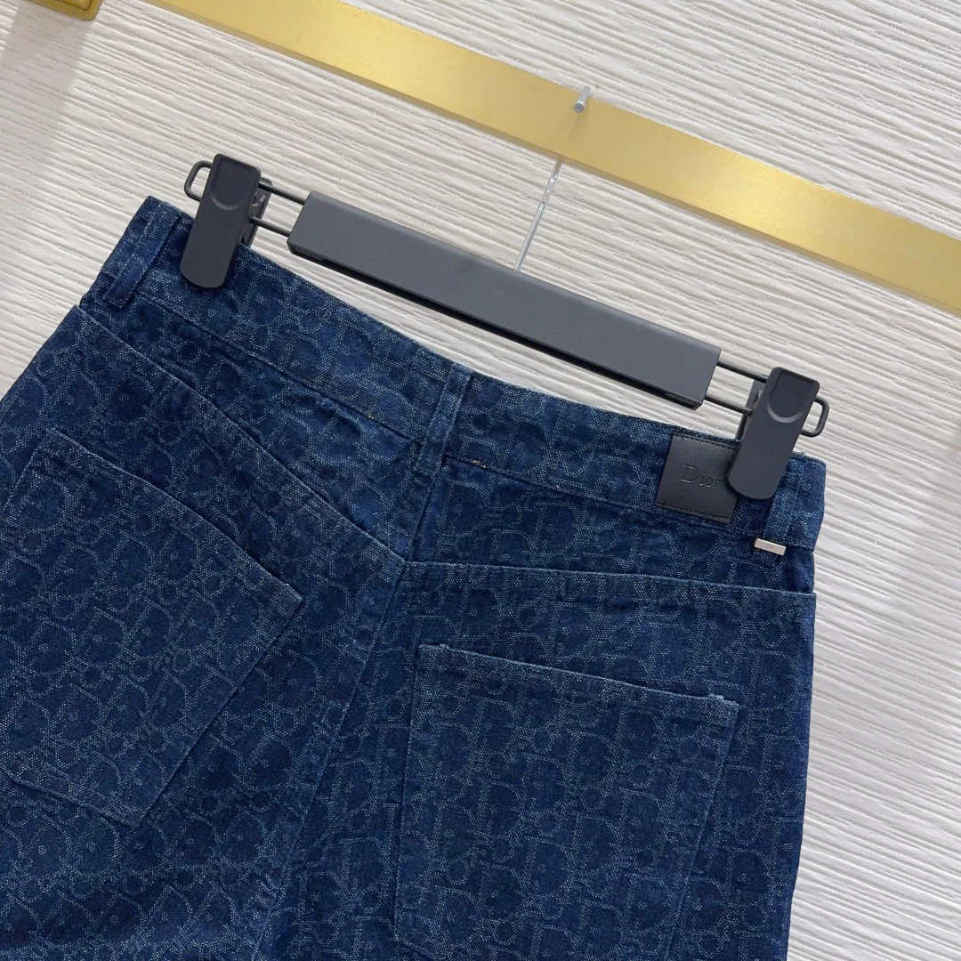 디올 여성 린넨 바지 상세 이미지 4