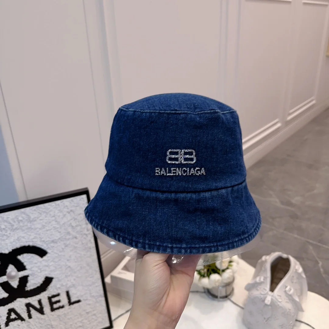 발렌시아가 데님 피셔맨 모자 상세 이미지 5