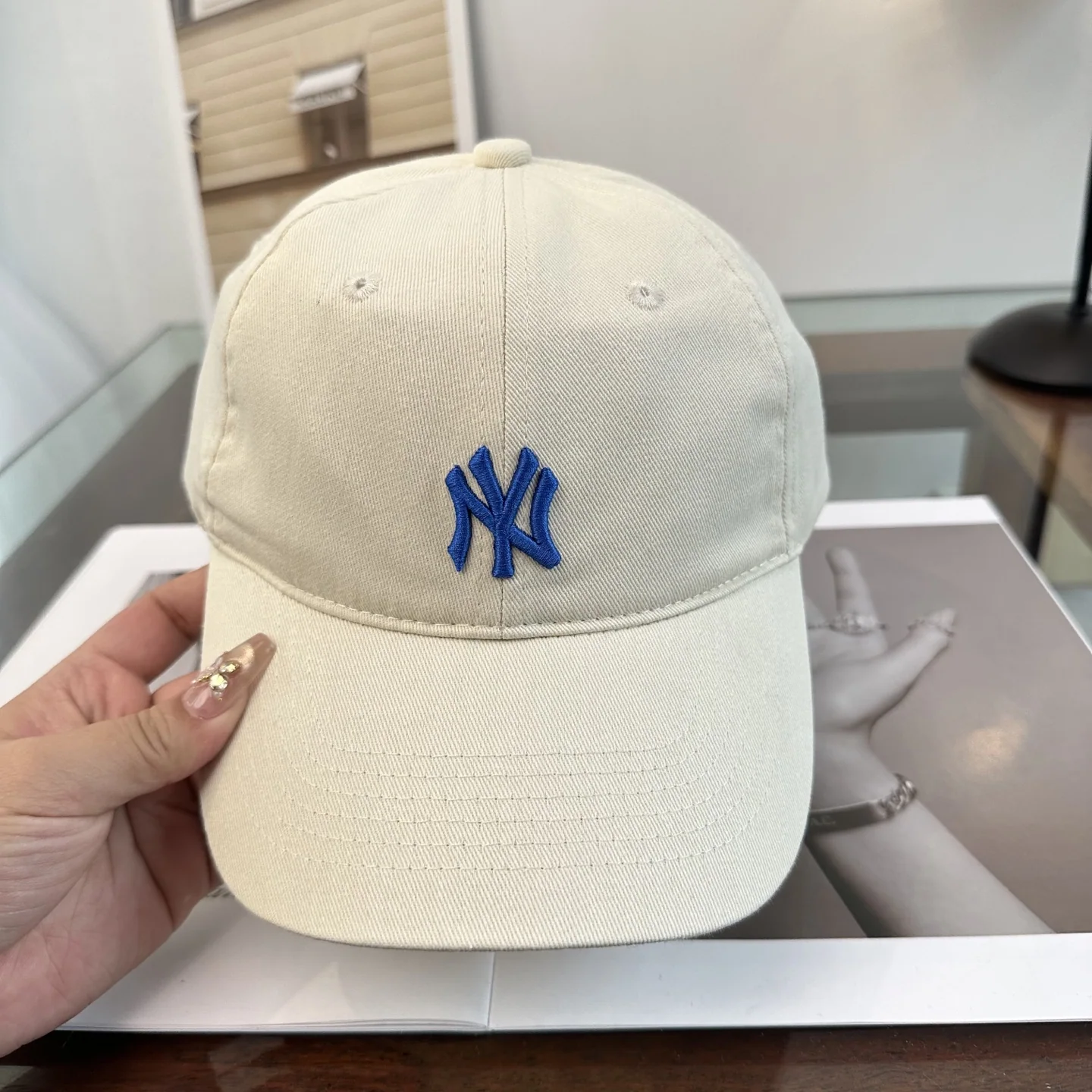 MLB 3D LA 자수 남녀공용 야구모자 상세 이미지 4