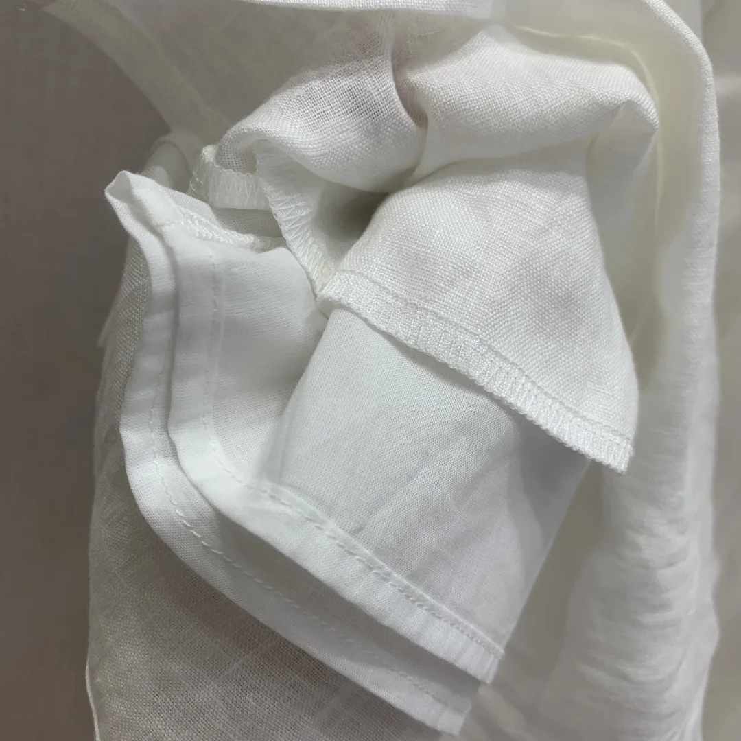 폴로 린넨 허리밴드 여성 반바지 상세 이미지 7