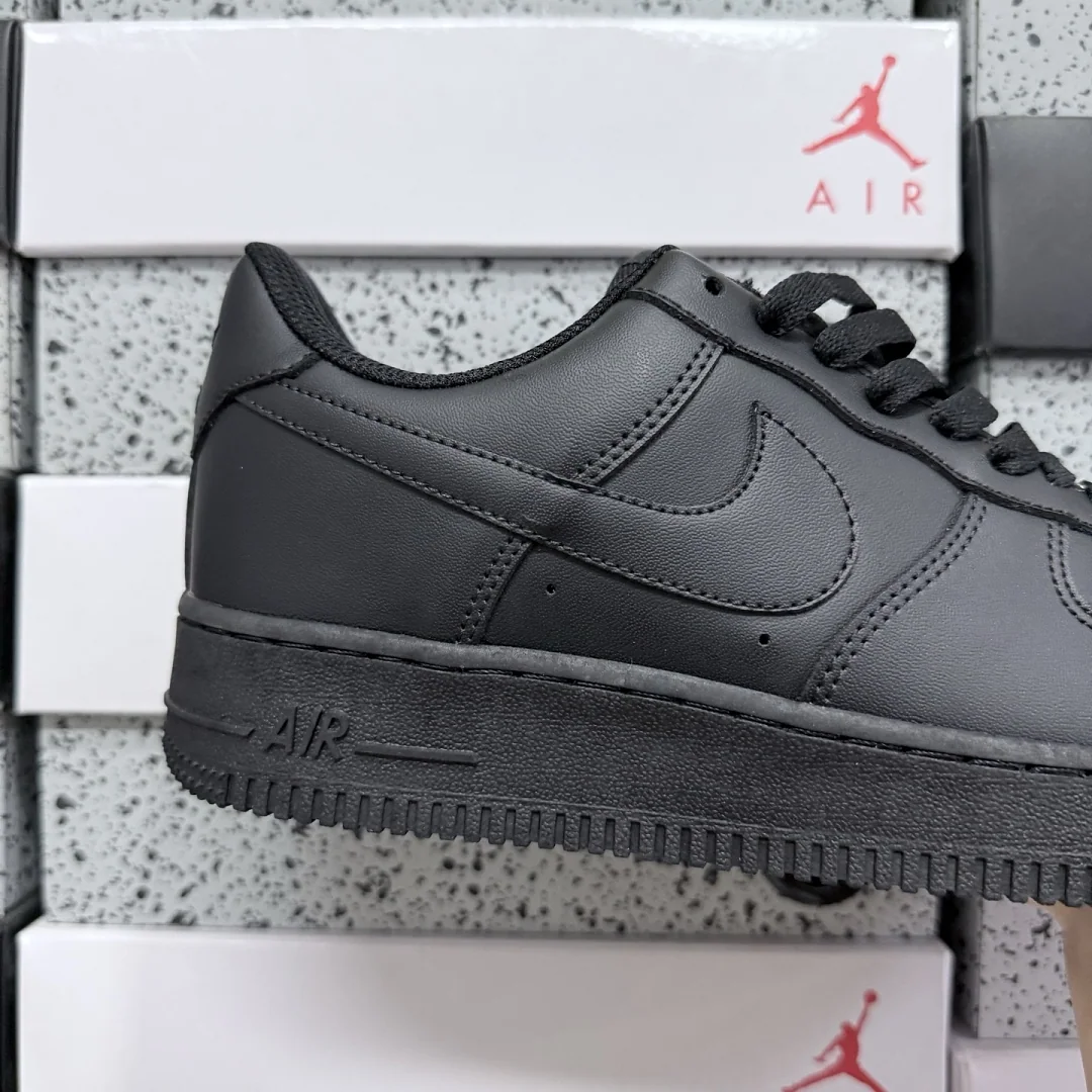 나이키 [WZ] 에어 포스 1 로우 315122-001 201503 Nike Air Force 1 Low '07 Black 상세 이미지 5