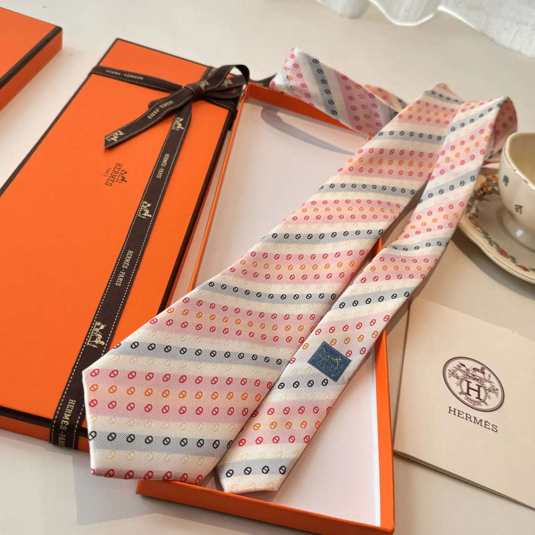 에르메스 넥타이 89151 Hermes Accessories 상세 이미지 4