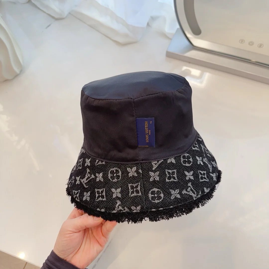 루이비통 워시드 데님 베이스볼 캡 상세 이미지 5