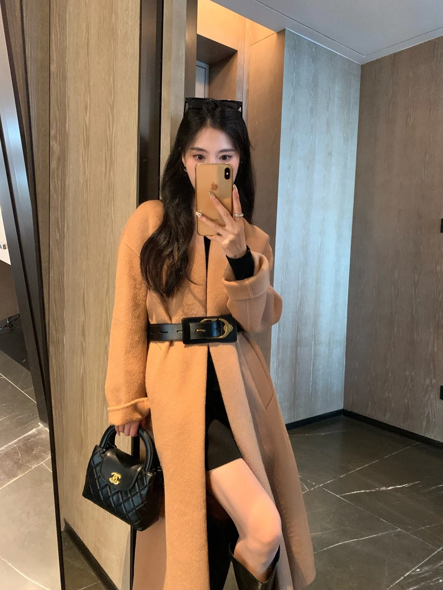 디올 알파카 울 여성 자켓 154115