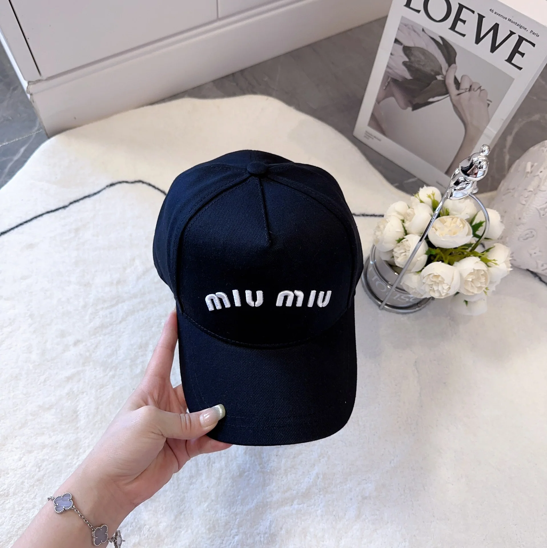 미우미우 모자 79411 Miu Miu Cap 상세 이미지 9