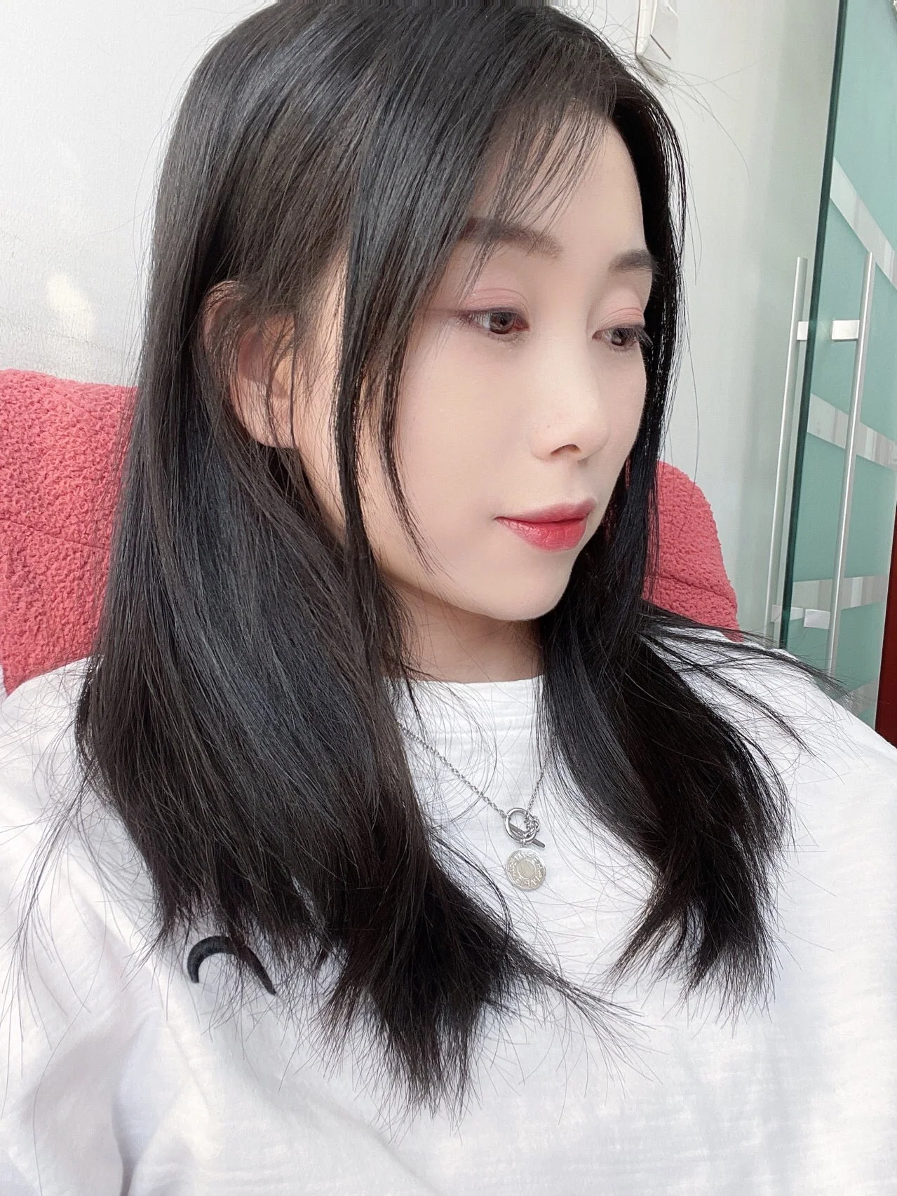 에르메스 코인 디자인 스털링 실버 목걸이 상세 이미지 2