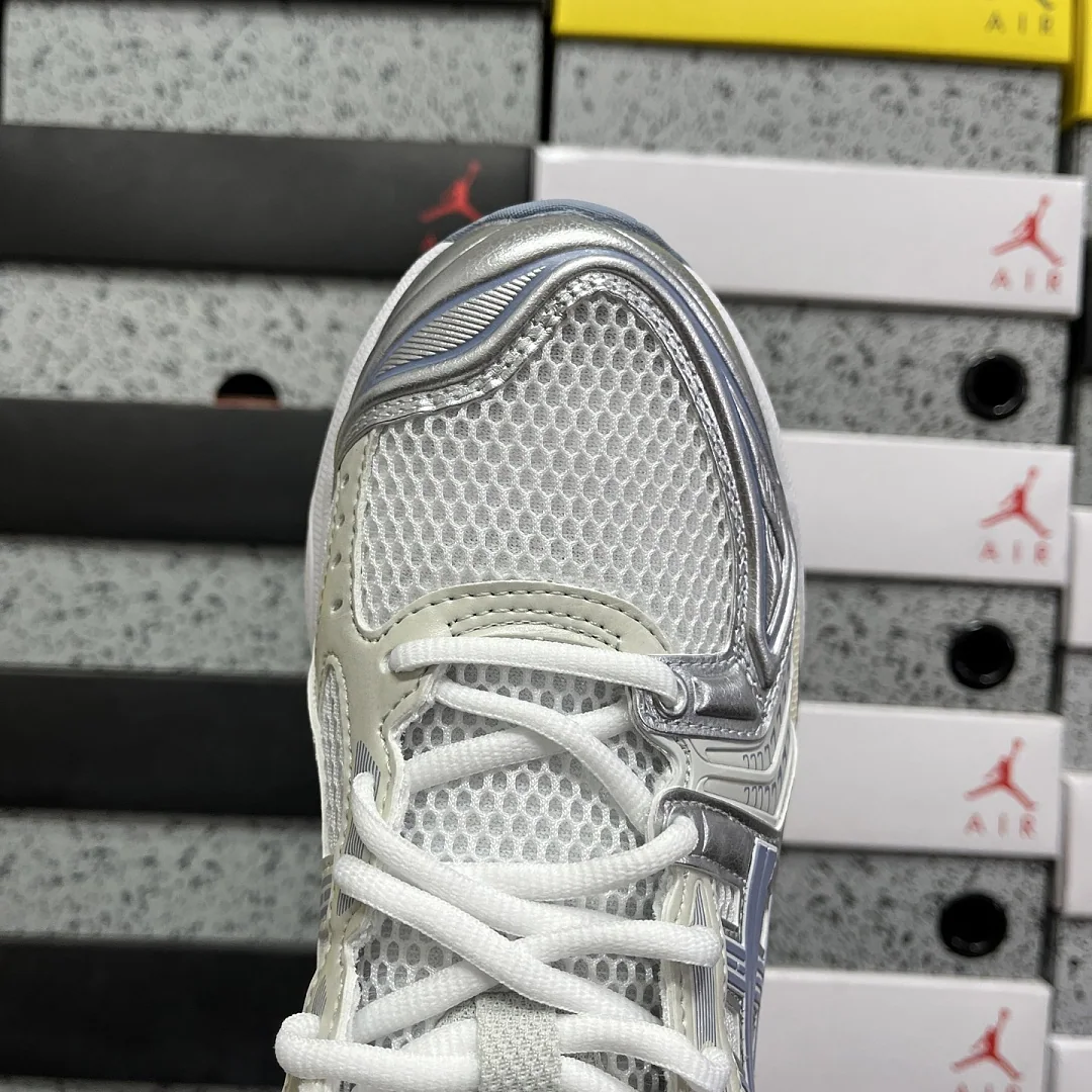 아식스 [TOP] 젤 카야노 14 1203A537-115 200332 Asics Gel-Kayano 14 White Light Navy 상세 이미지 10