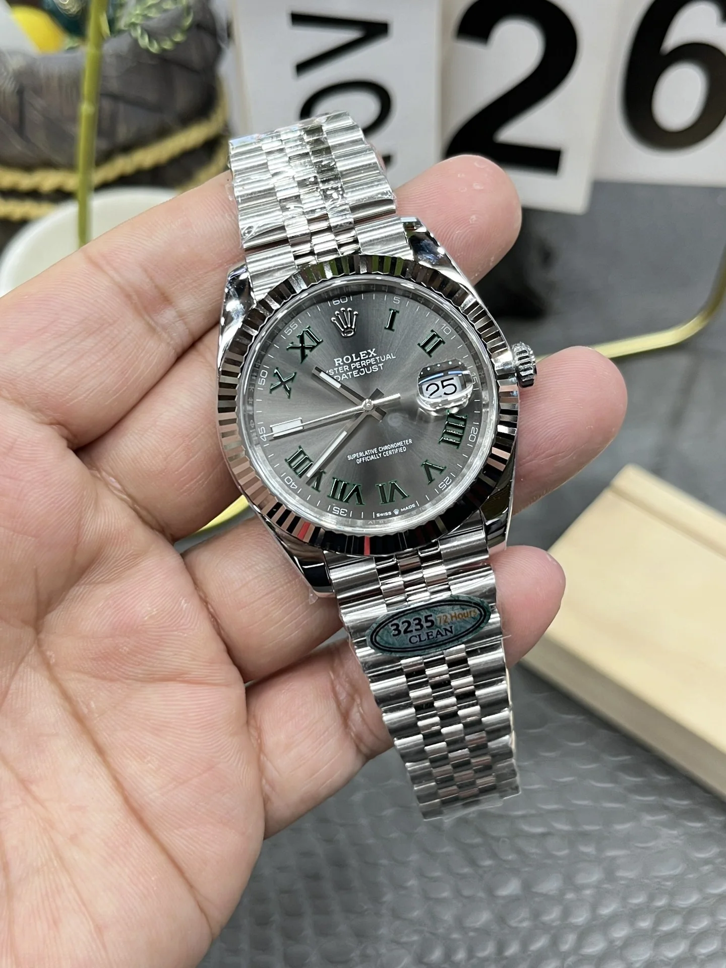 롤렉스 데이트저스트 41MM3235 무브먼트 레플리카 43148 Rolex 상세 이미지 3