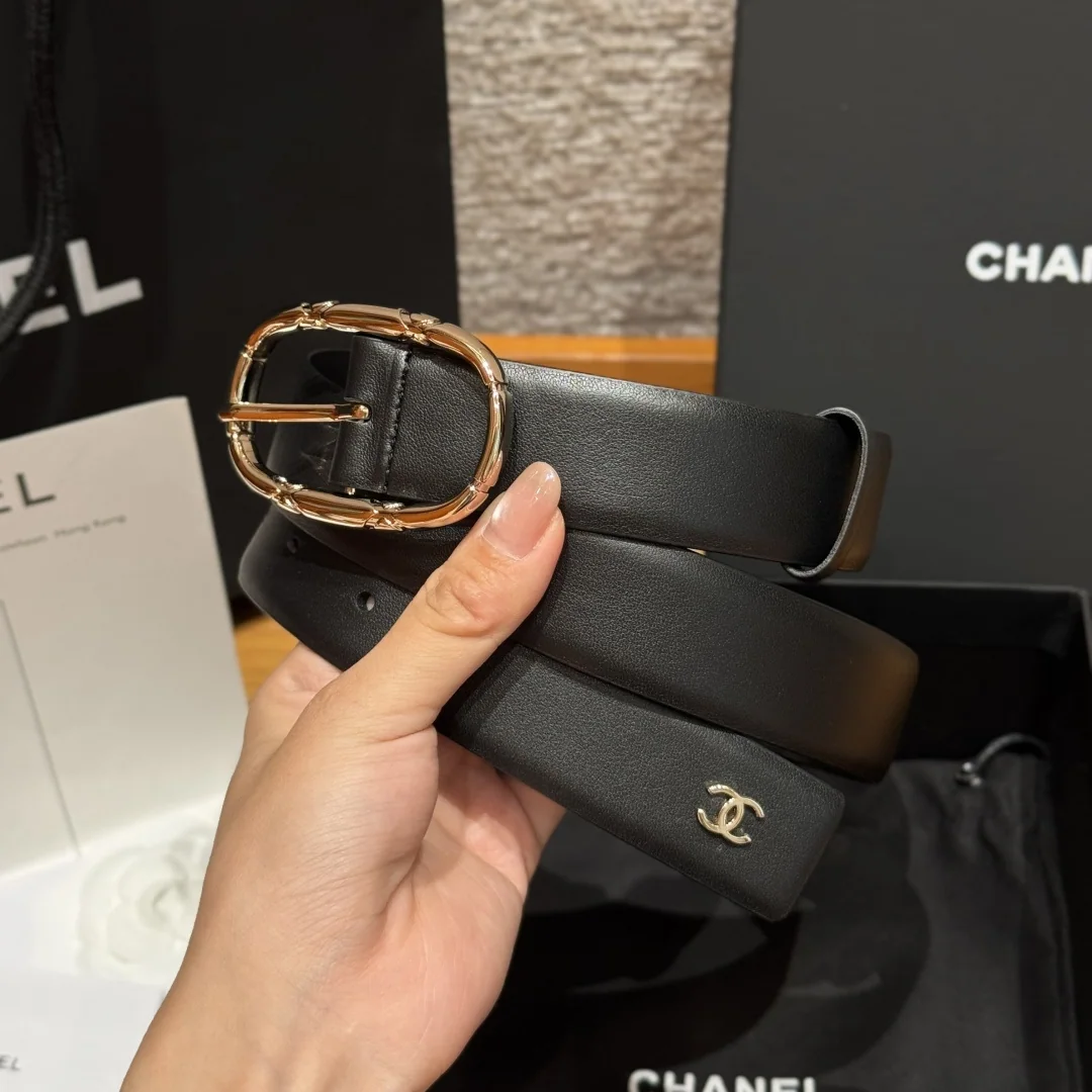 샤넬 카프스킨 양면 벨트 상세 이미지 3