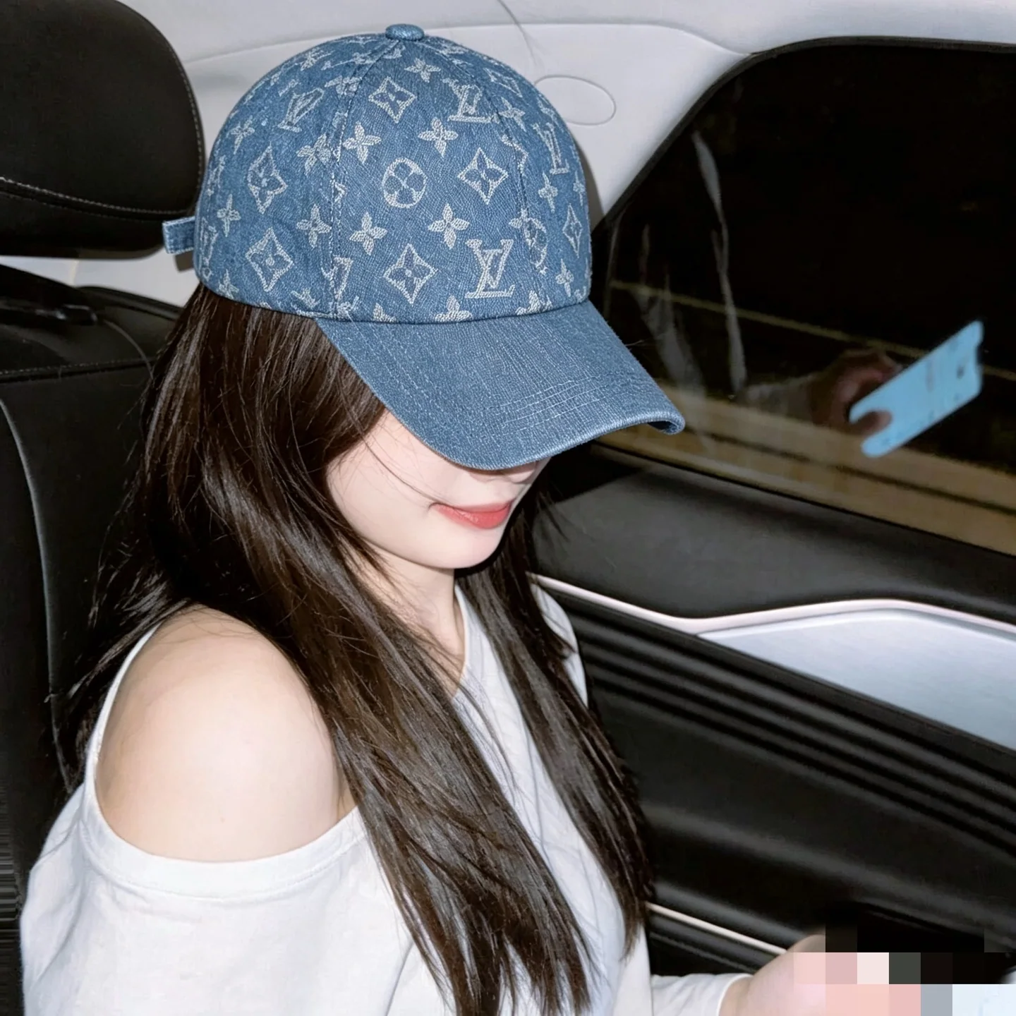 루이비통 데님 모노그램 야구모자 상세 이미지 1