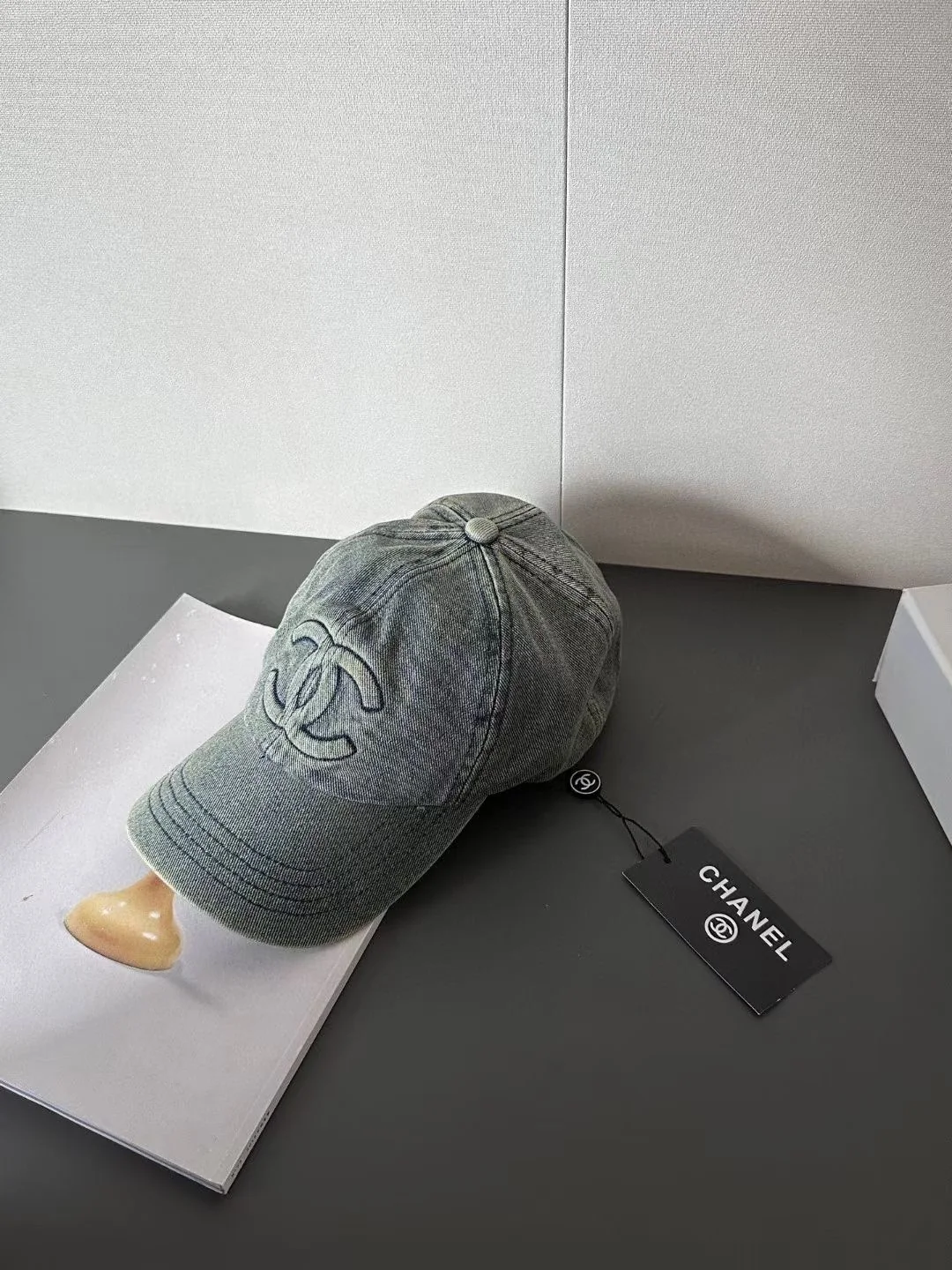 샤넬 데님 워시드 캡 상세 이미지 7