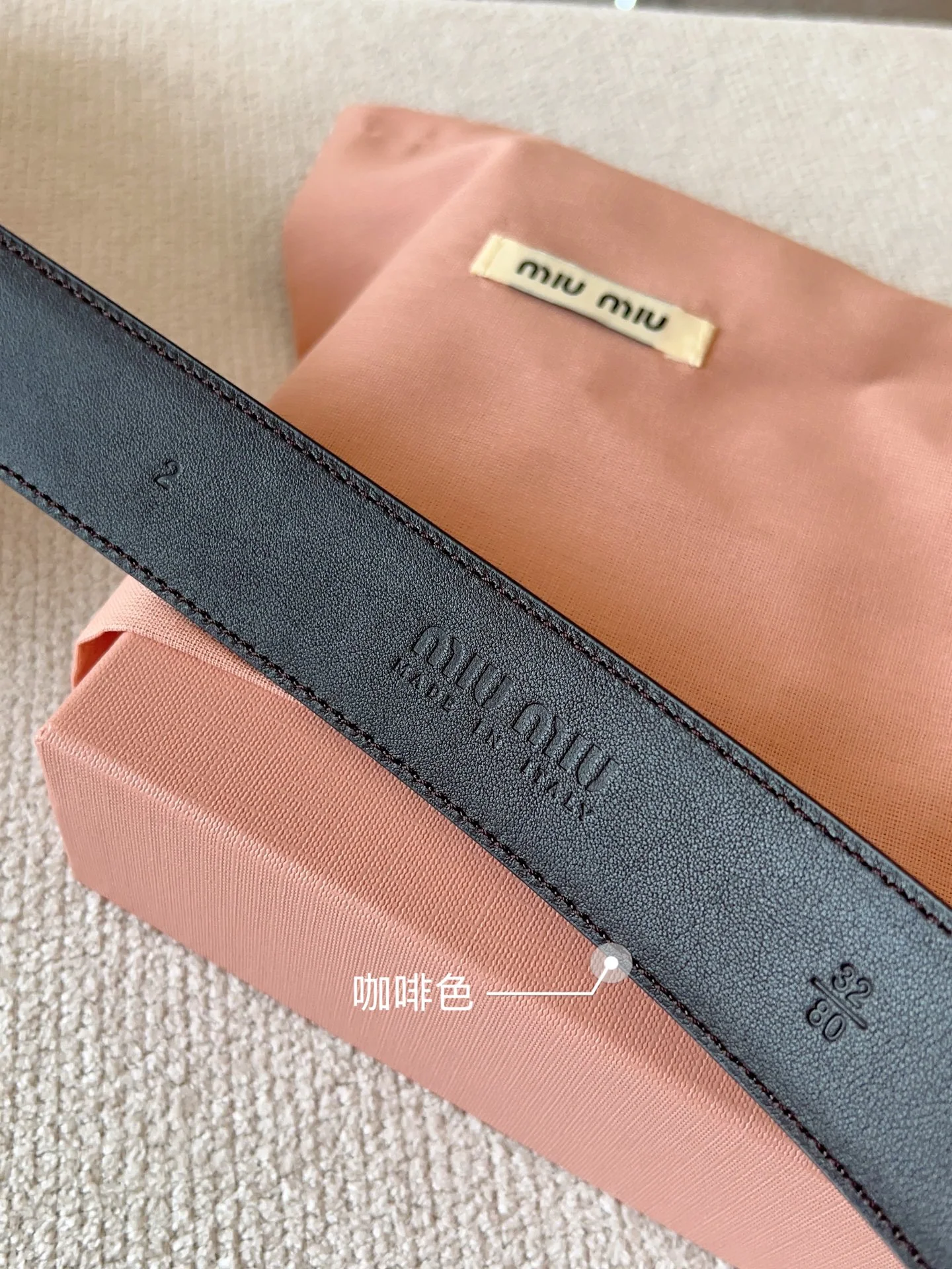 미우미우 벨트 57888 Miu Miu Belt 상세 이미지 8