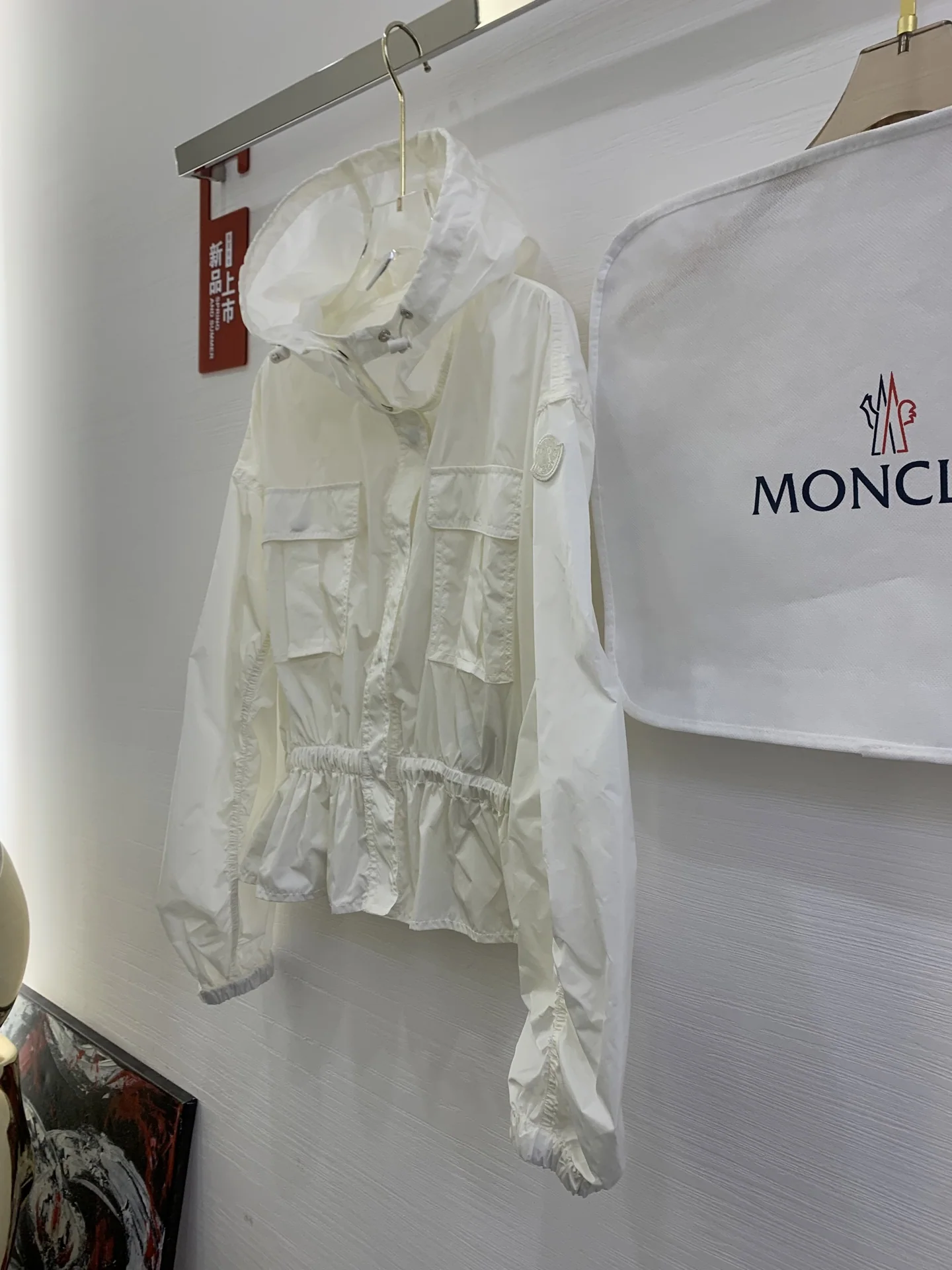 몽클레어 여성 후드 나일론 재킷 6519 상세 이미지 2