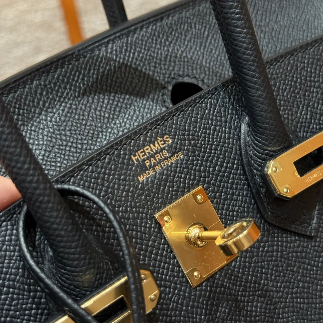 에르메스 버킨 25 블랙 가방 상세 이미지 7