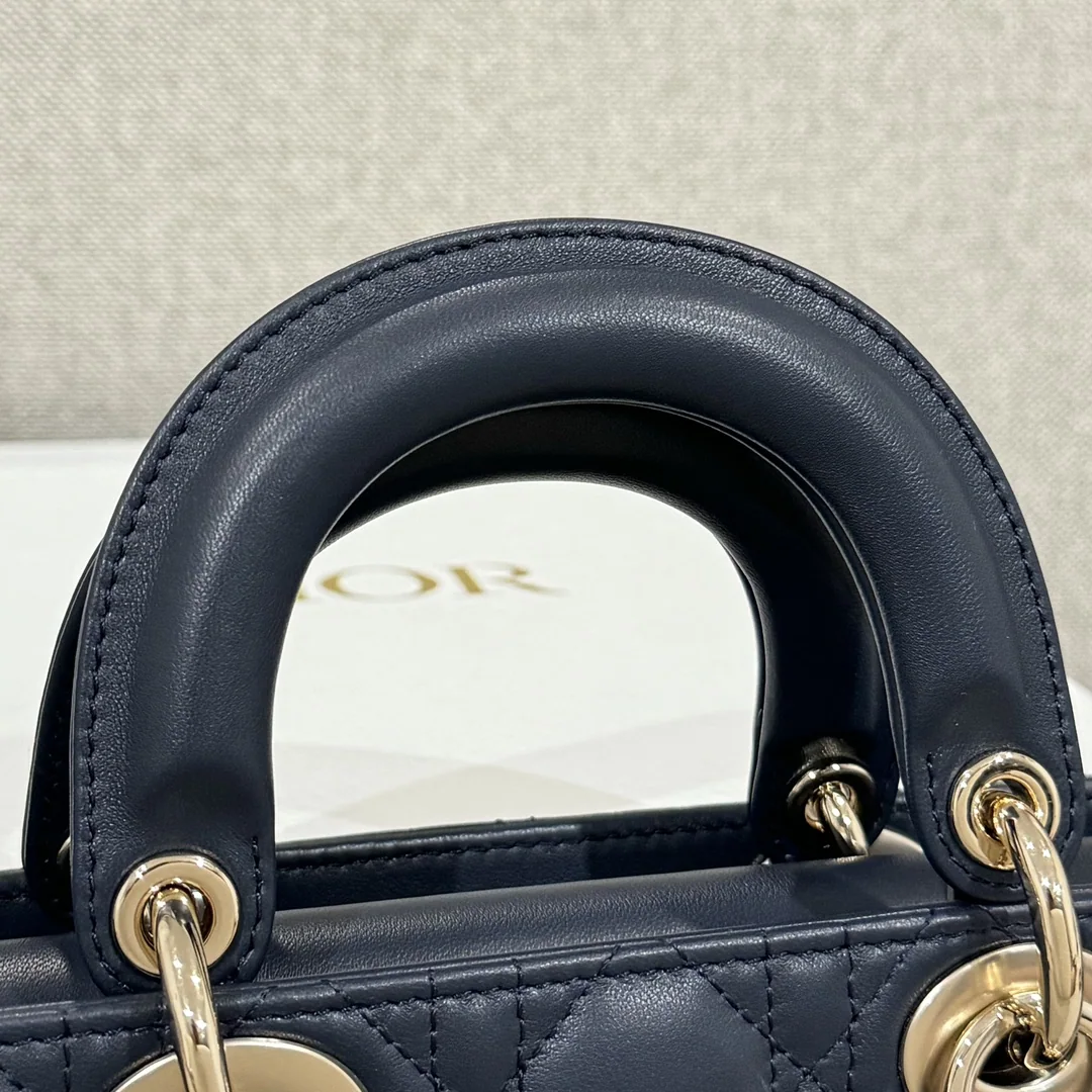 디올 램스킨 라피스 라줄리 가방 상세 이미지 5