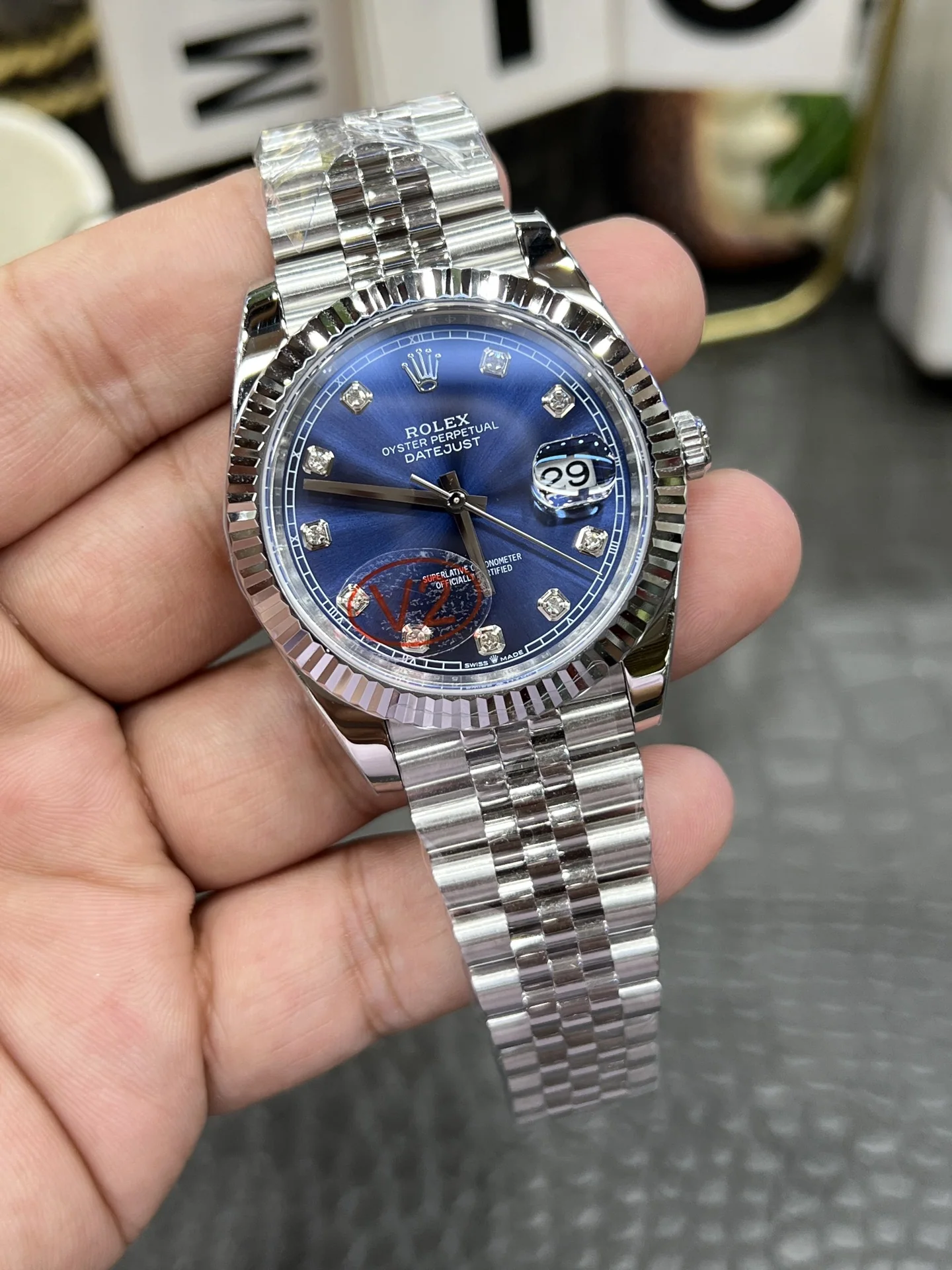 롤렉스 데이트저스트 41MM3235 무브먼트 레플리카 43083 Rolex 상세 이미지 2