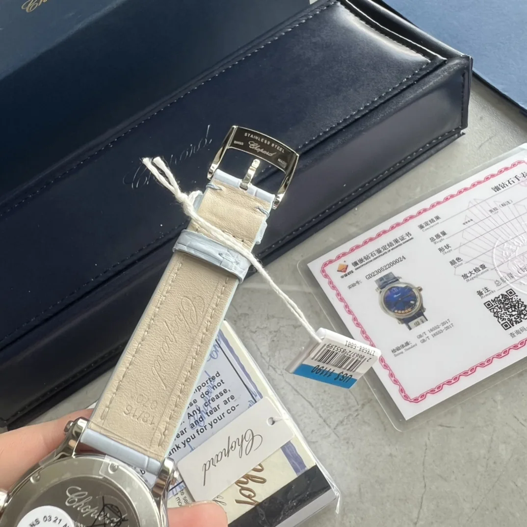 쇼파드 해피 다이아몬드 여성 시계 상세 이미지 6
