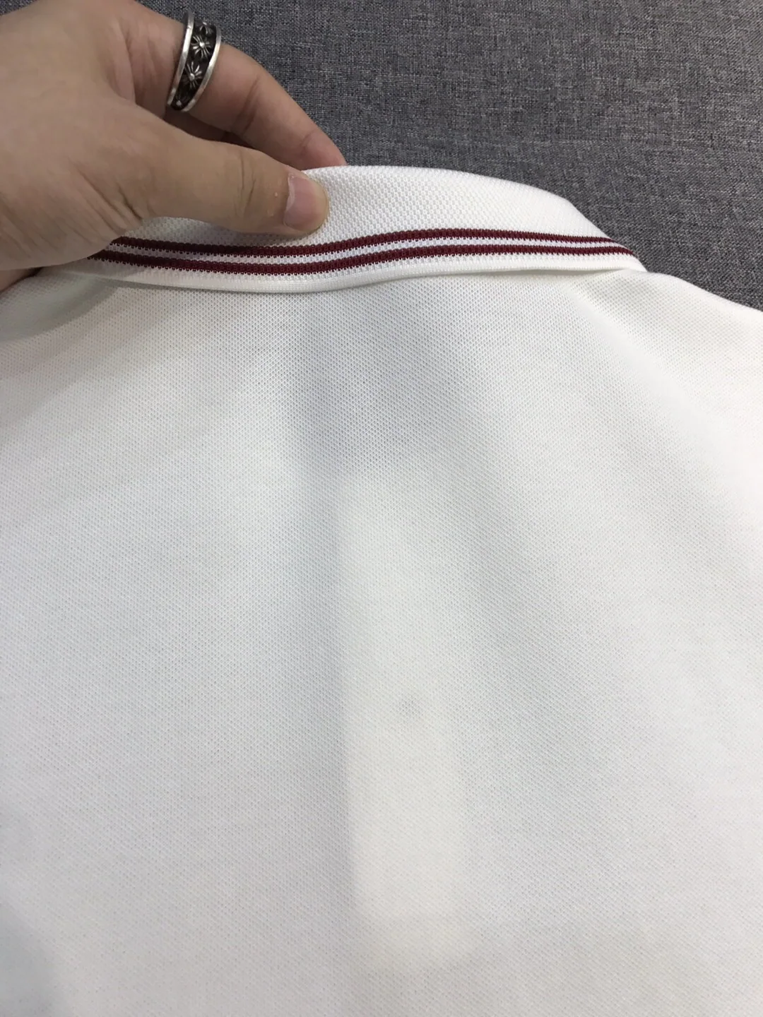 발리 메시 피케 카라 반팔 셔츠 남성용 26 SS 상세 이미지 5