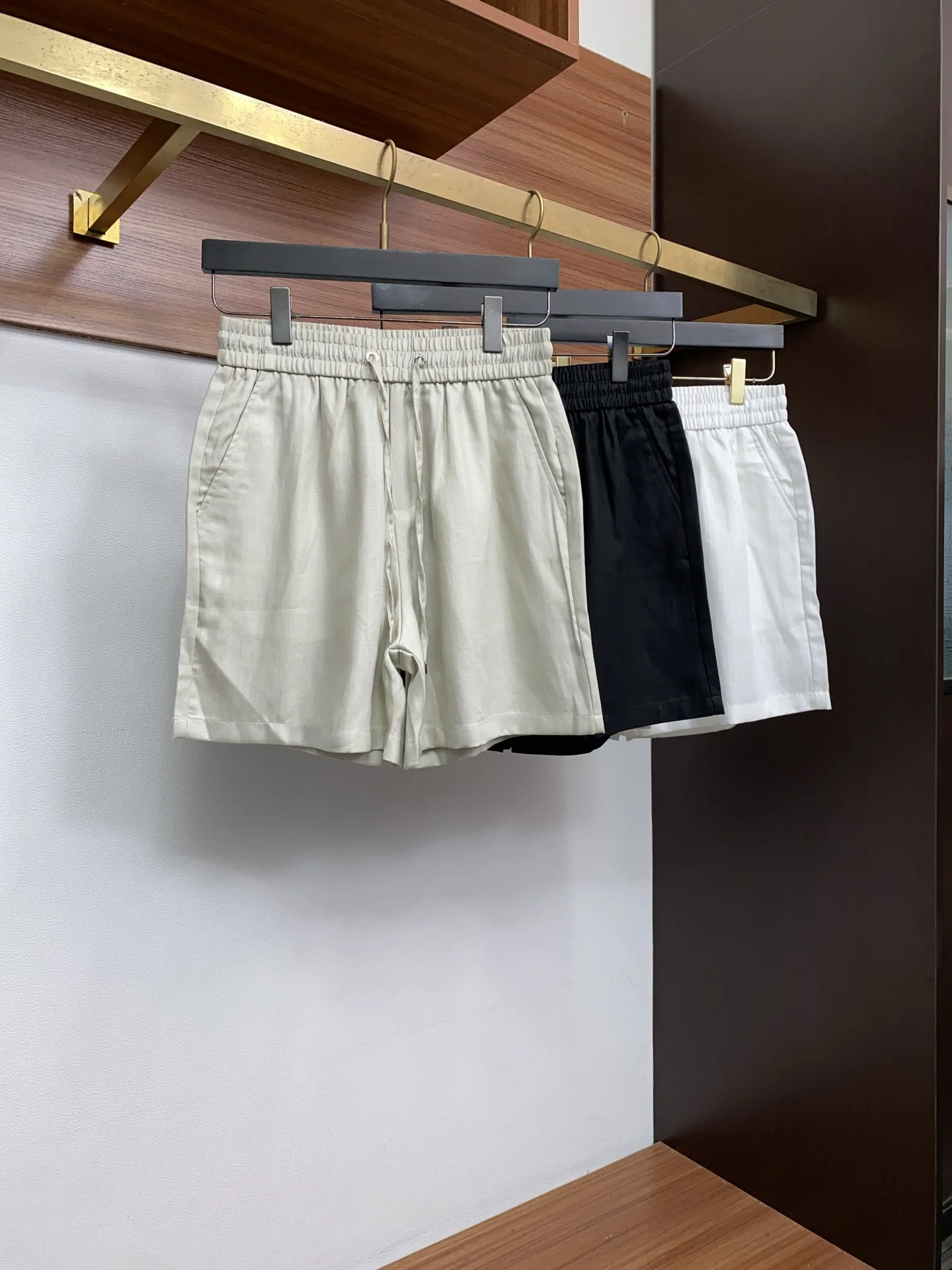 제냐 린넨 코튼 남성 반바지 상세 이미지 8