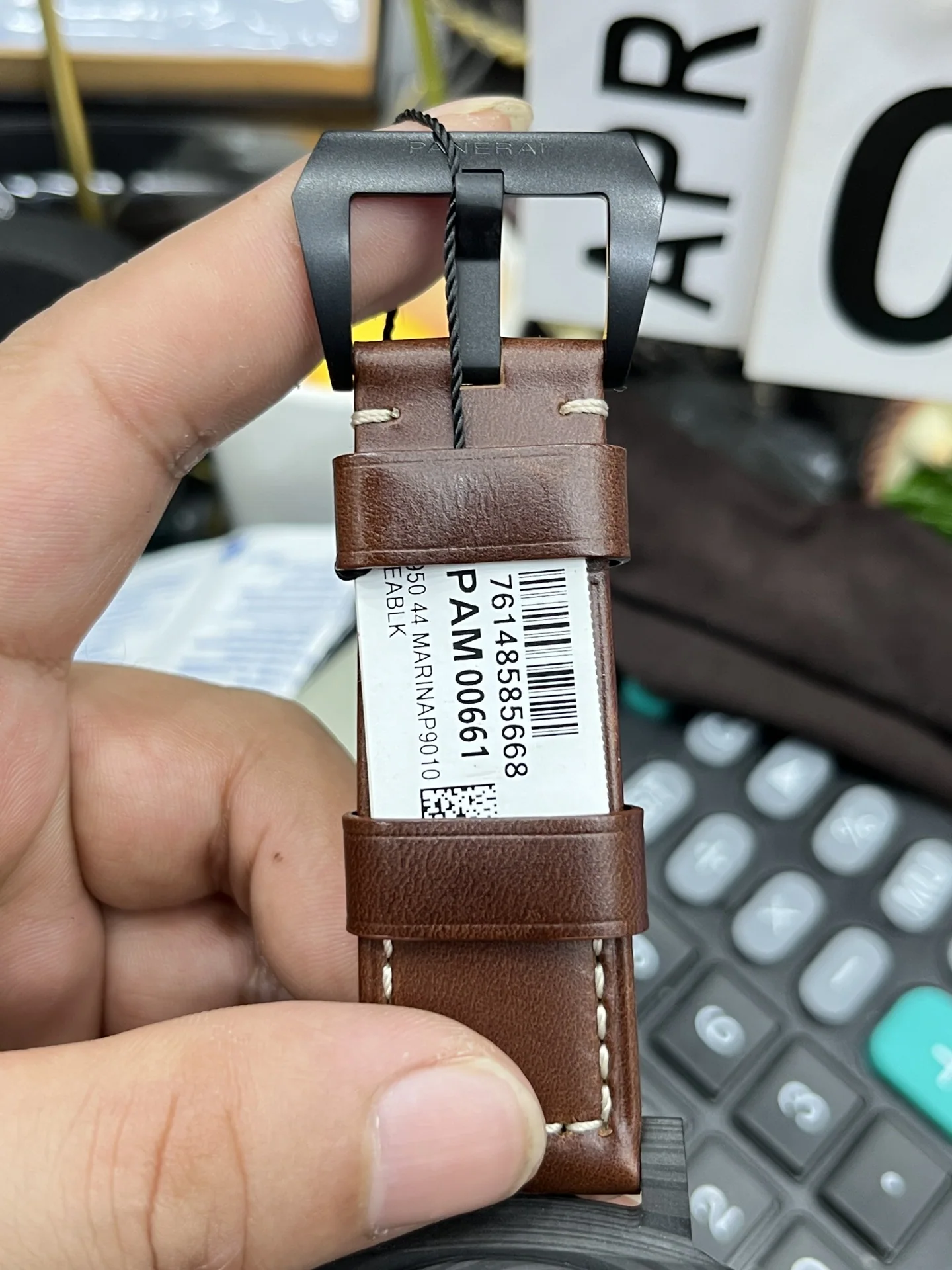 파네라이 루미노르 1950 자동 시계 PAM661 상세 이미지 8
