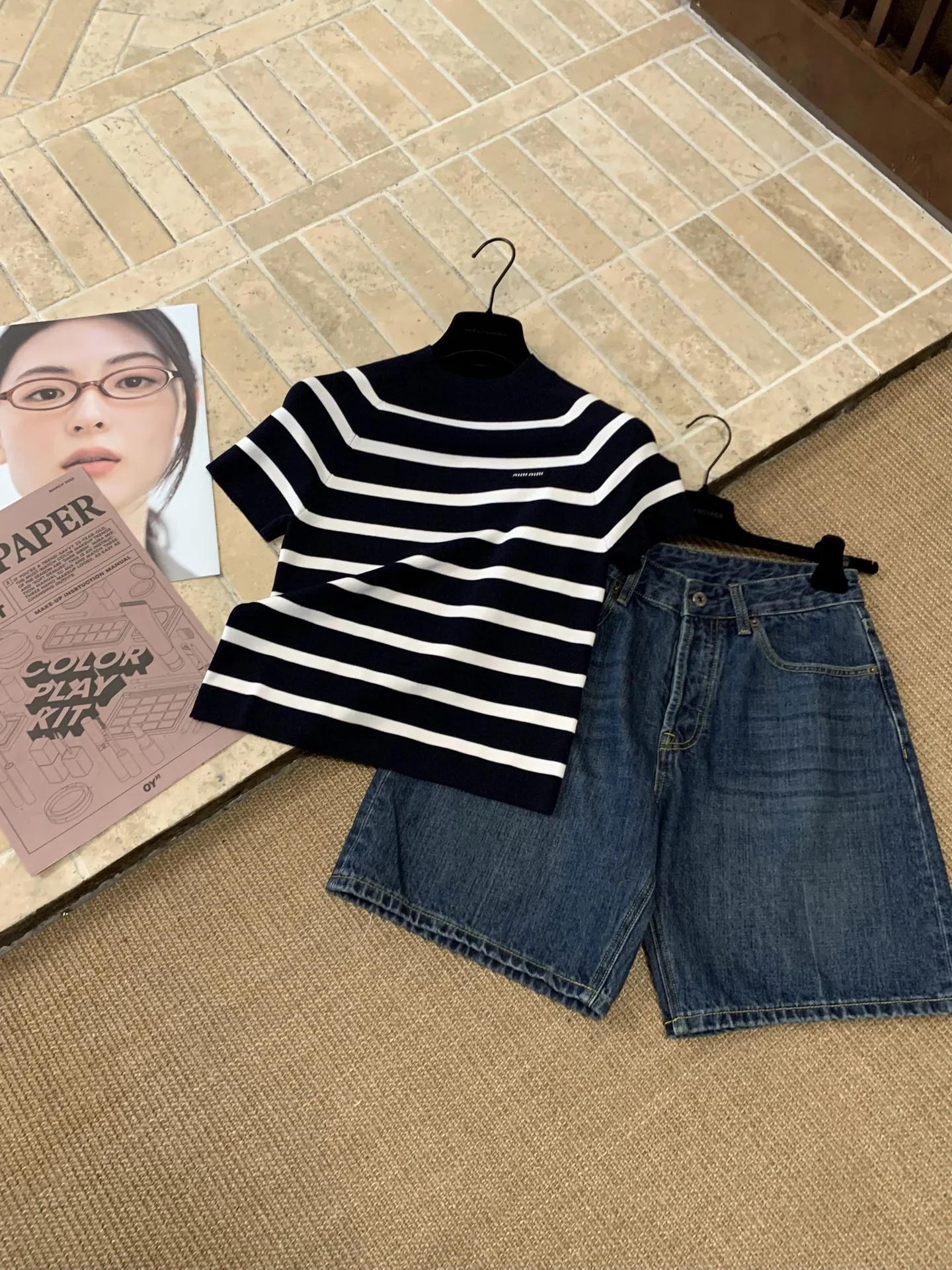 미우미우 여성 원피스 25FW 상세 이미지 4