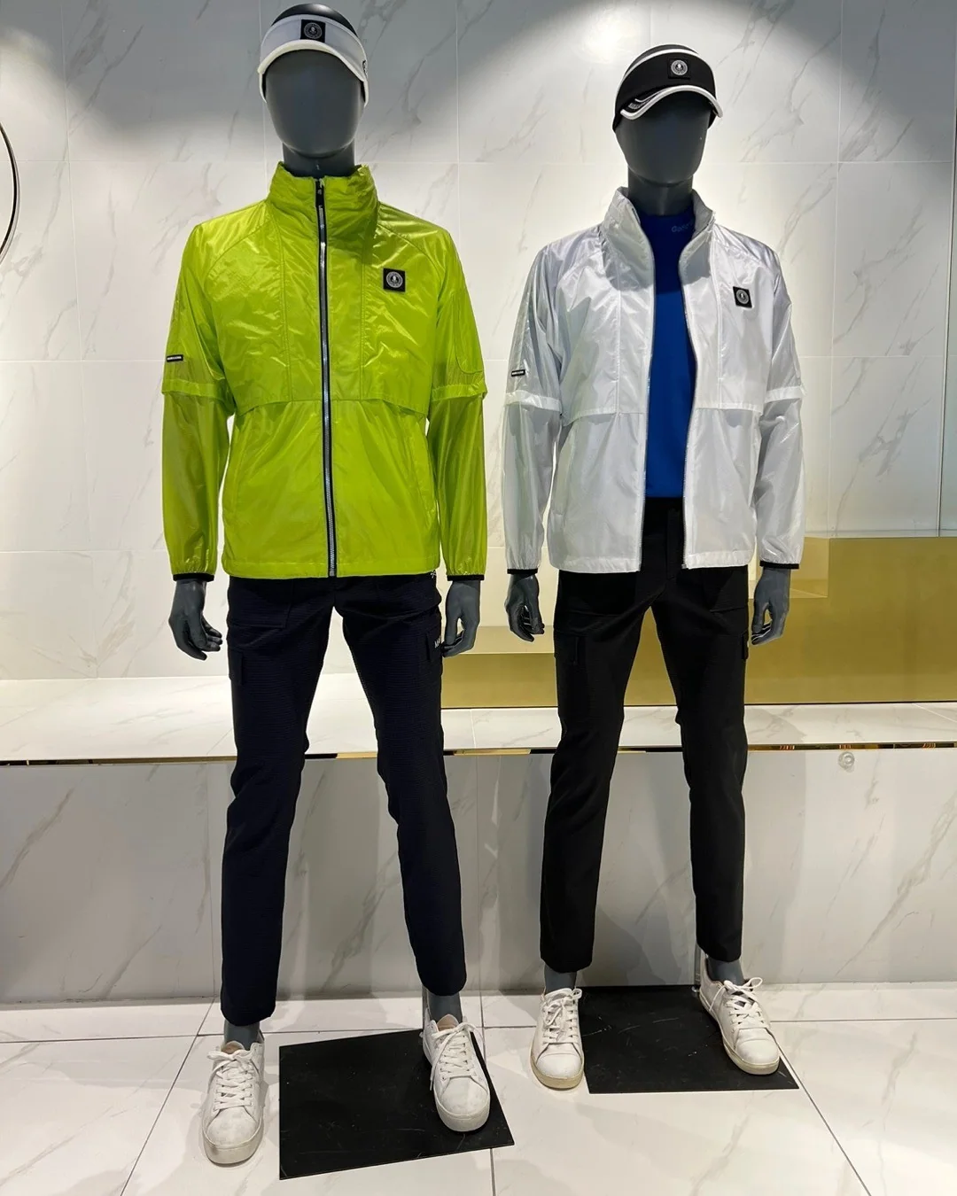 마크앤로나 남성 방풍 자외선 차단 골프 재킷 상세 이미지 8