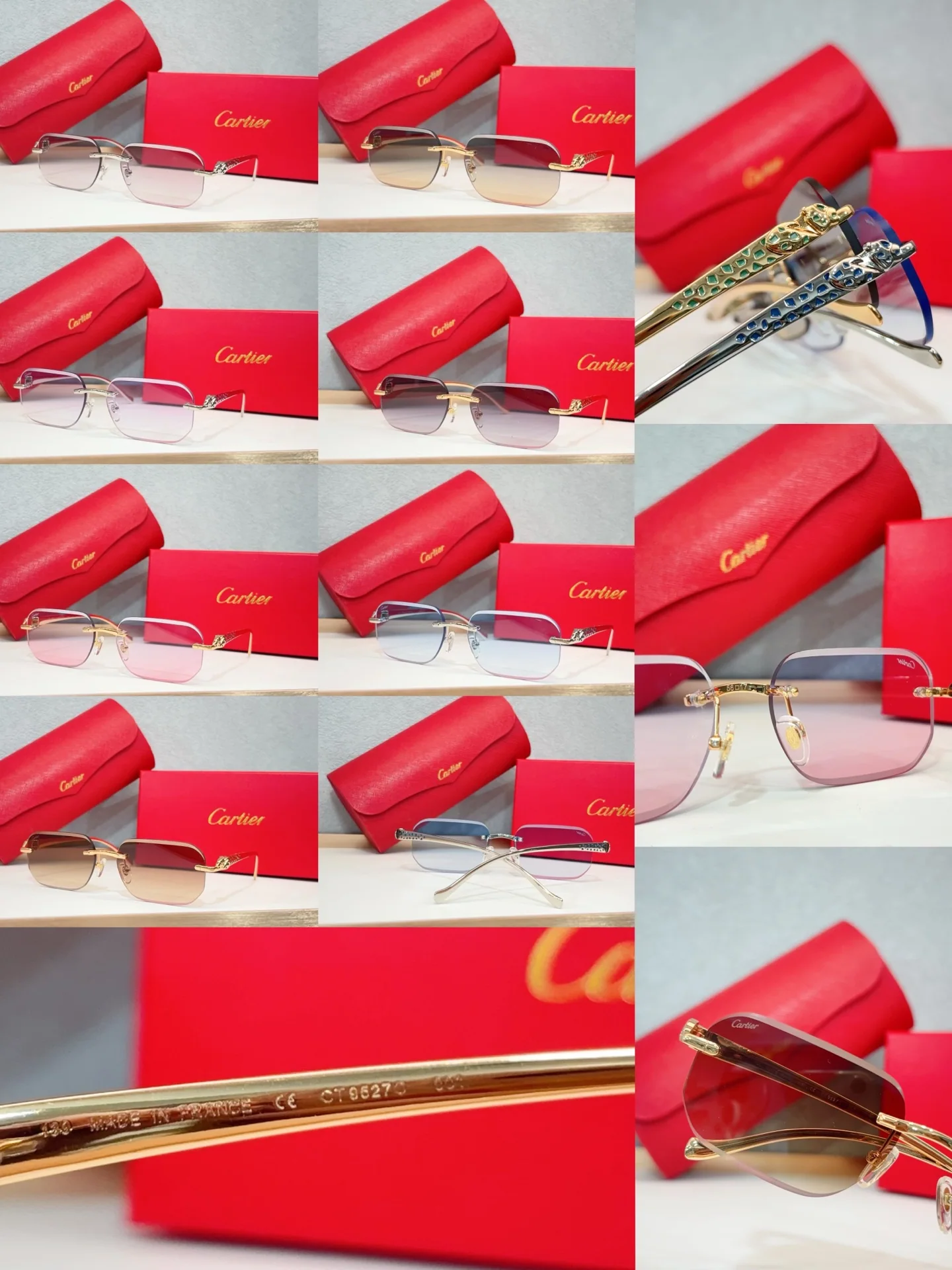 까르띠에 선글라스 72304 Cartier Sunglasses 상세 이미지 1
