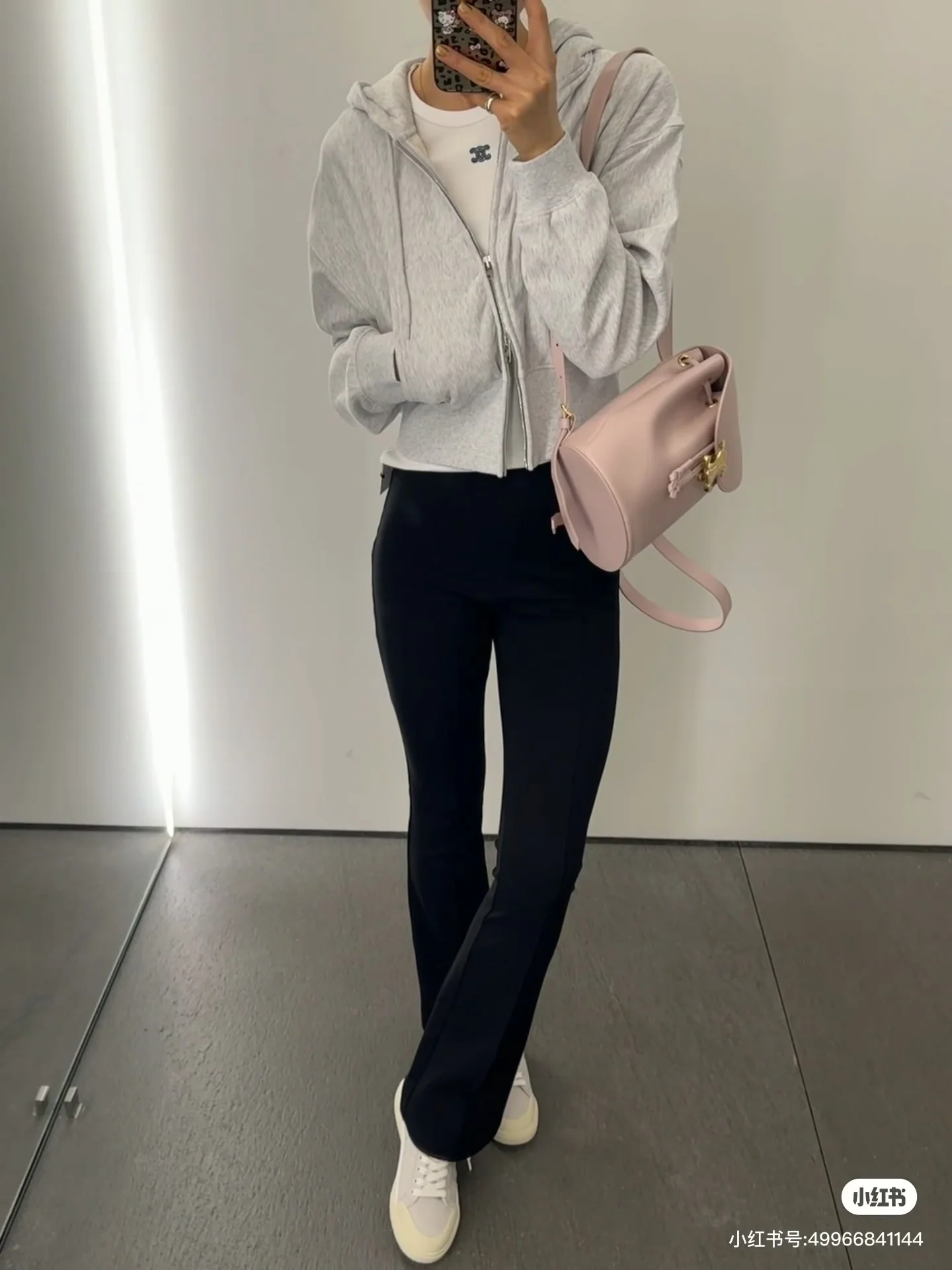 셀린느 슬림핏 플레어 여성 바지 26 SS 상세 이미지 5