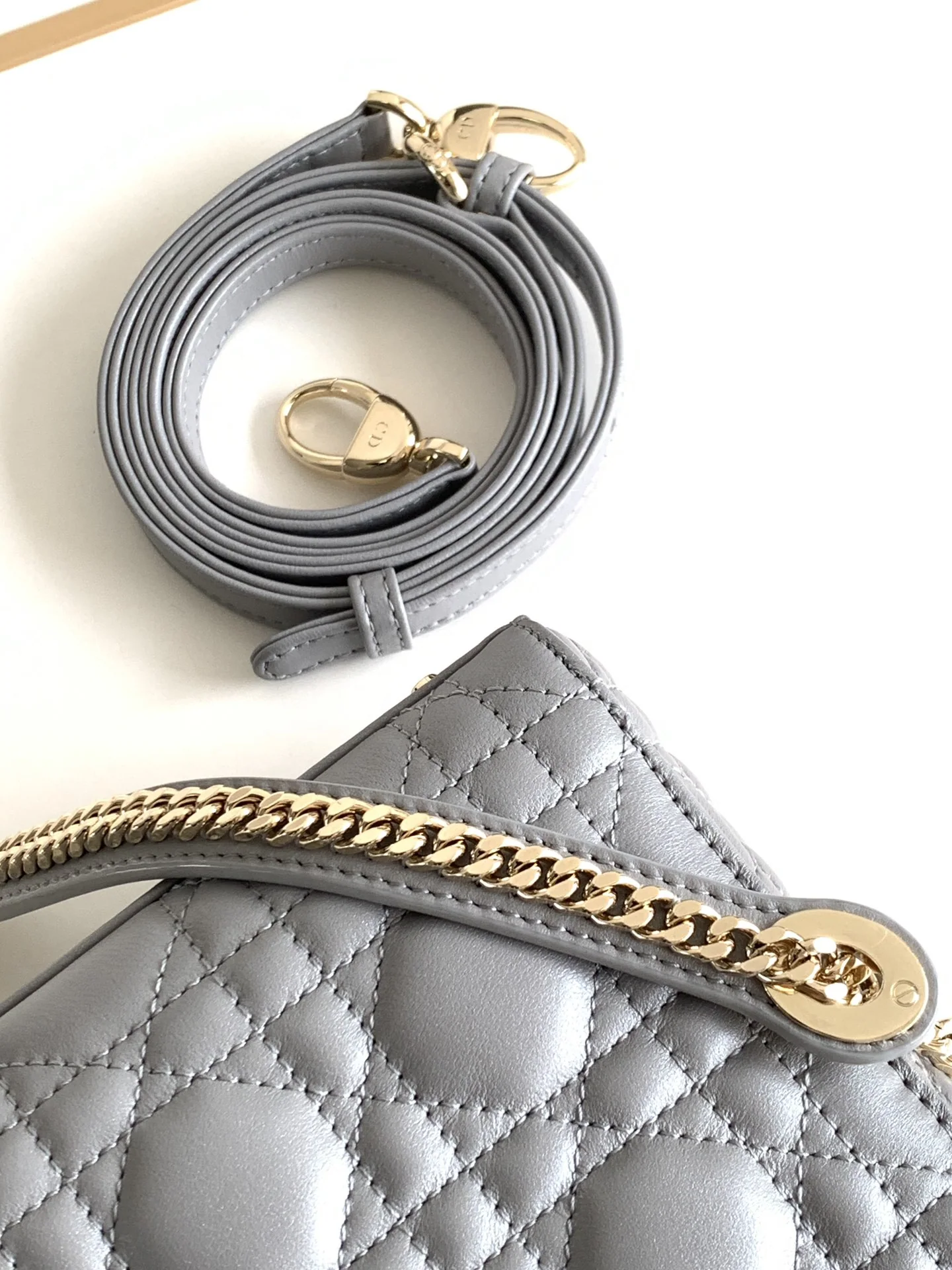 디올 레디 마이 ABC 램스킨 퀼팅 가방 상세 이미지 7