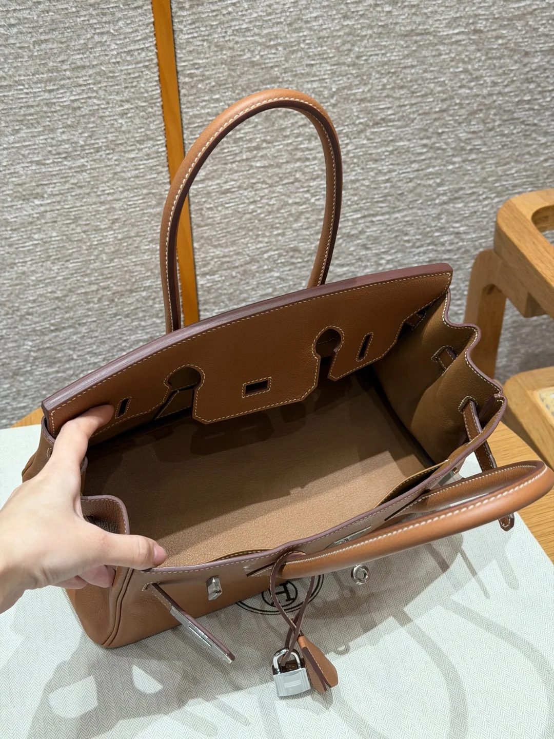 에르메스 버킨 숄더29 상세 이미지 5