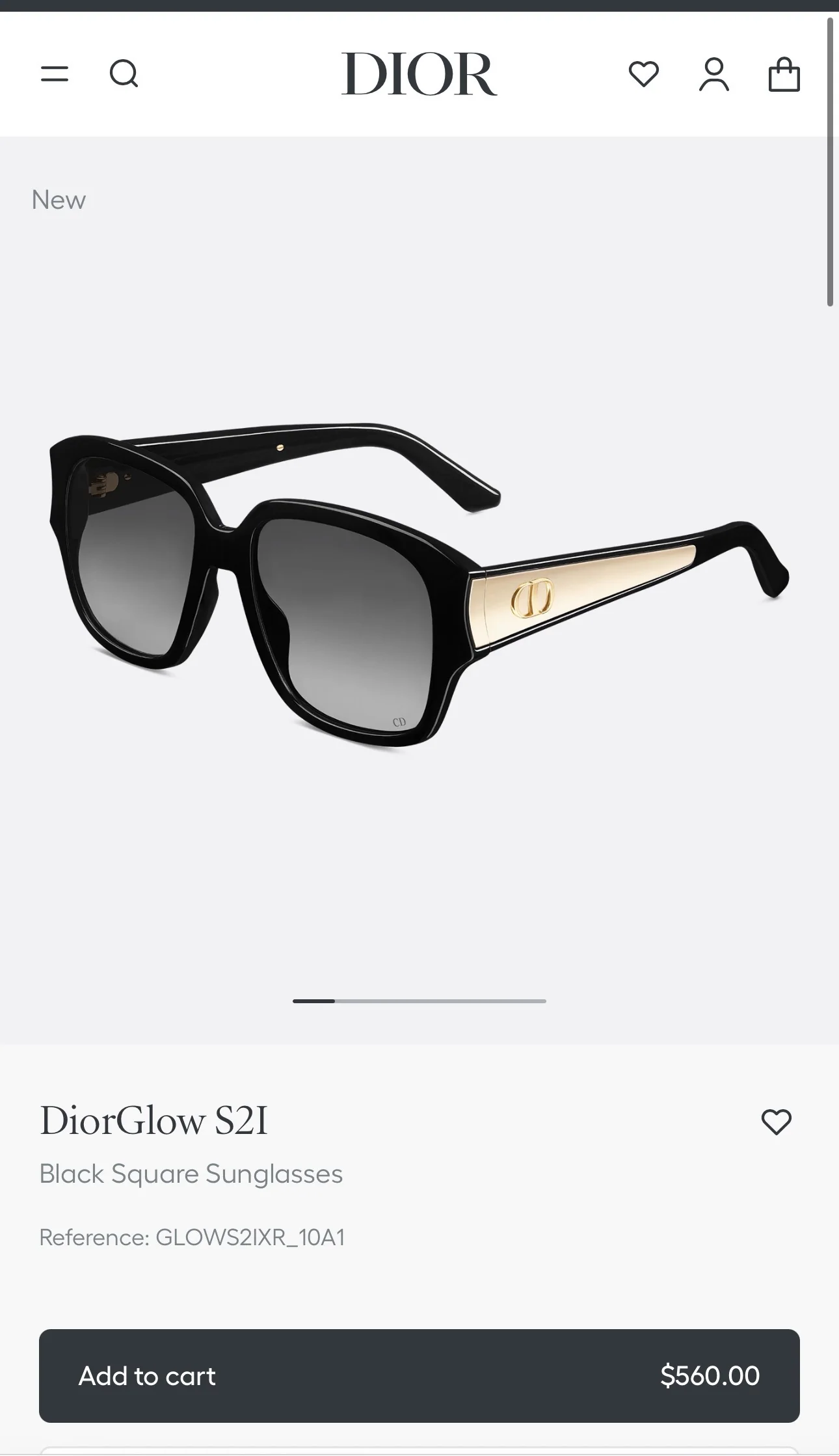 디올 Glow 선글라스 상세 이미지 1