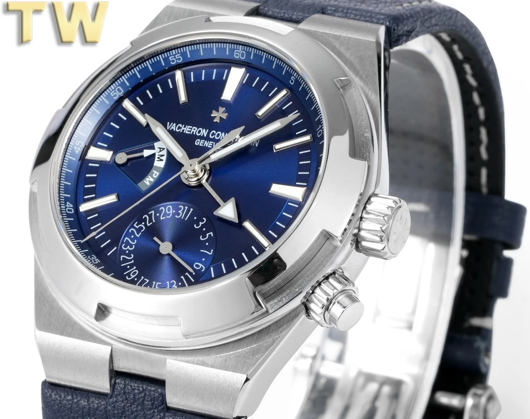 바쉐론콘스탄틴 바쉐론 콘스탄틴 오버시즈 7900 V 스틸 자동 TW 공장 레플리카 43628 Vacheron Constantin 상세 이미지 5