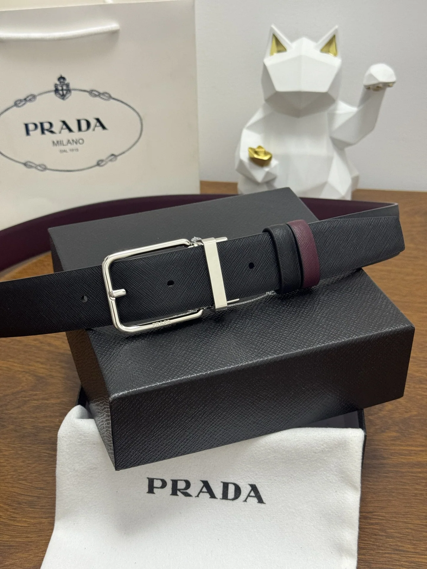 프라다 벨트 60201 Prada Belt 상세 이미지 1
