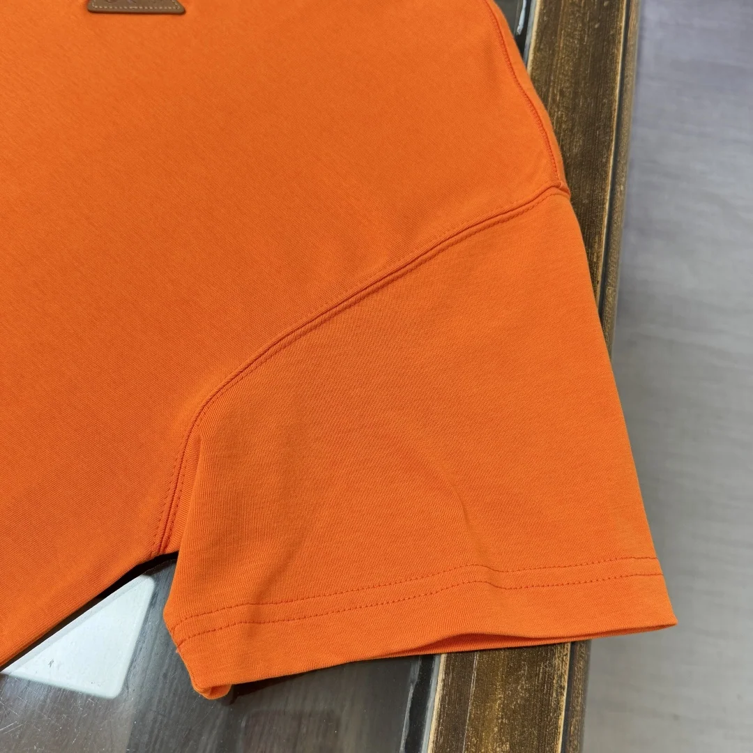 프라다 코튼 반팔 티셔츠 상세 이미지 6
