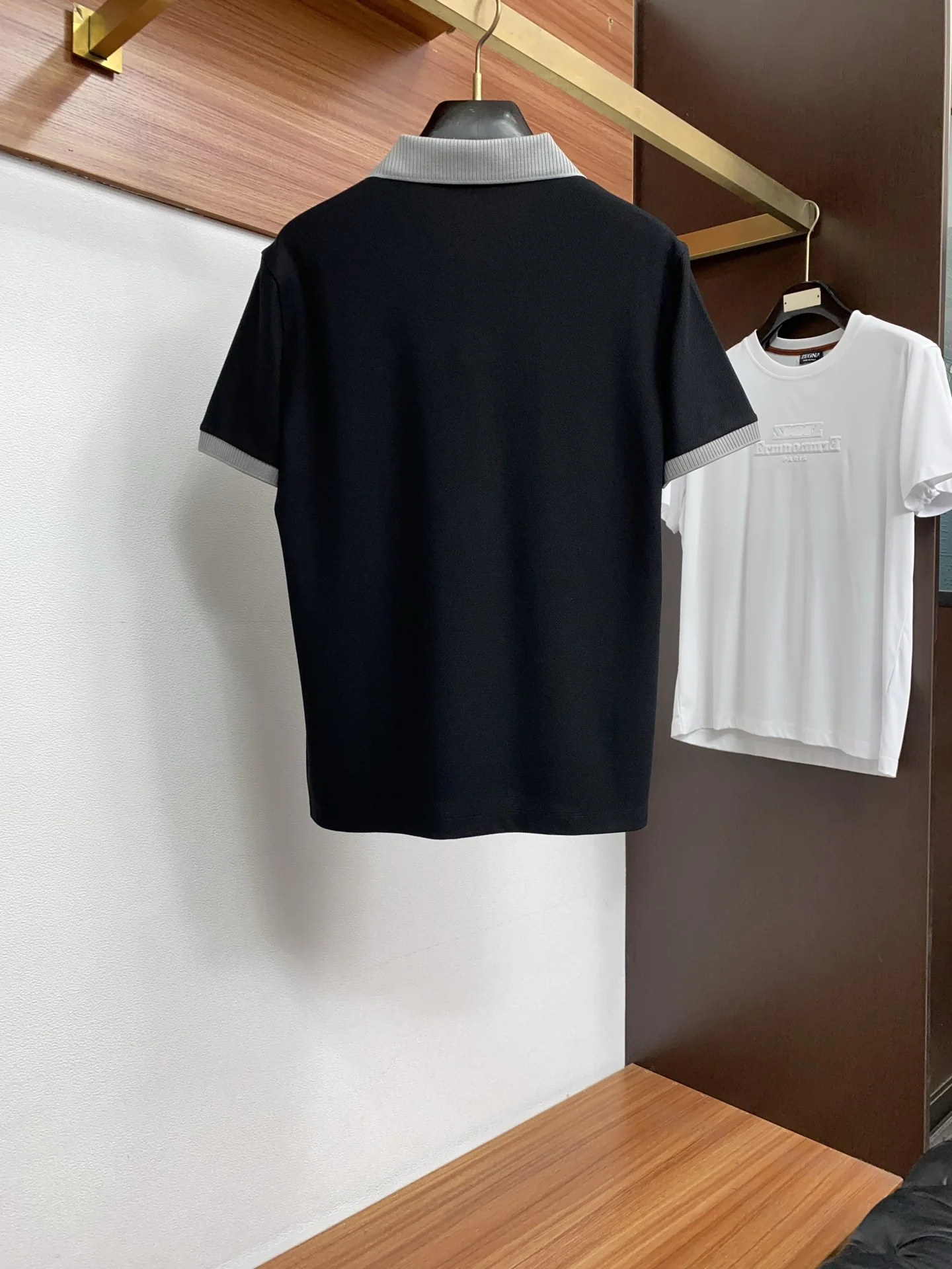 제냐 라펠 비즈니스 폴로 반팔 셔츠 상세 이미지 9