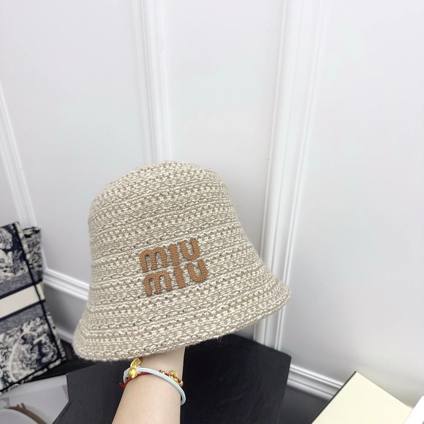 미우미우 모자 80905 Miu Miu Cap 상세 이미지 7
