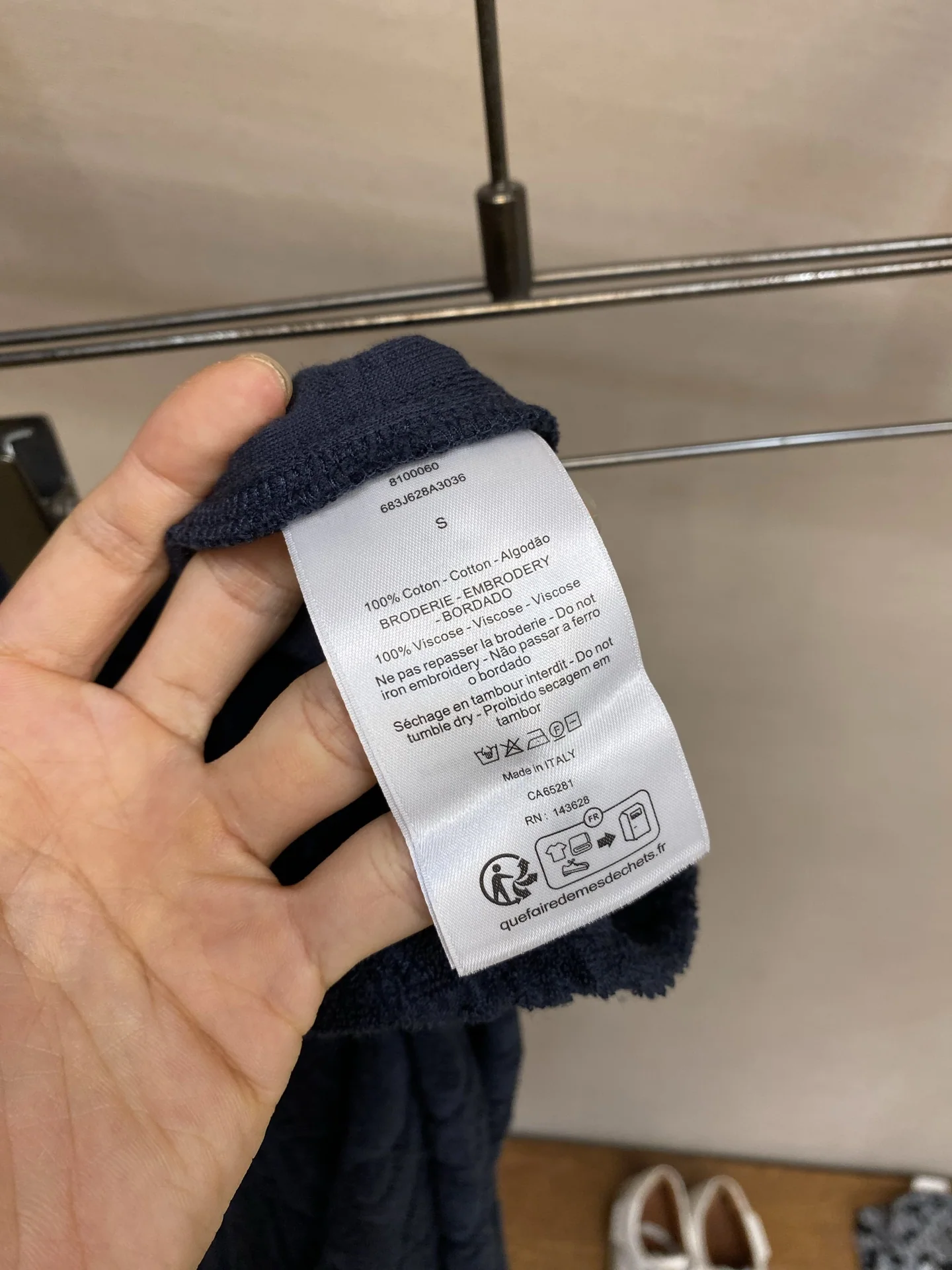 디올 남성 반바지 26FW 52784 Dior Shorts 상세 이미지 7